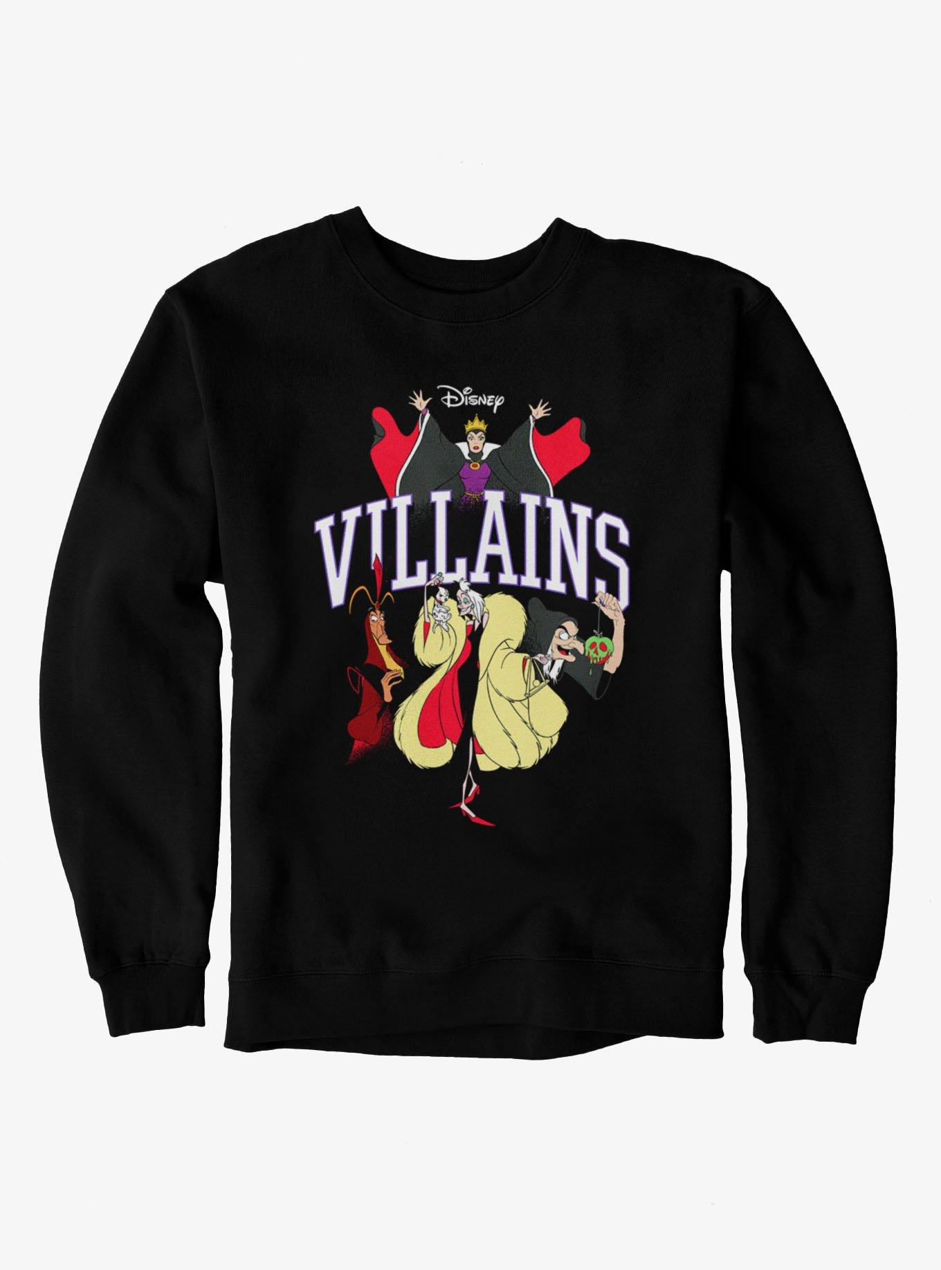 Disney Villains Hold It Up Sweatshirt, , hi-res