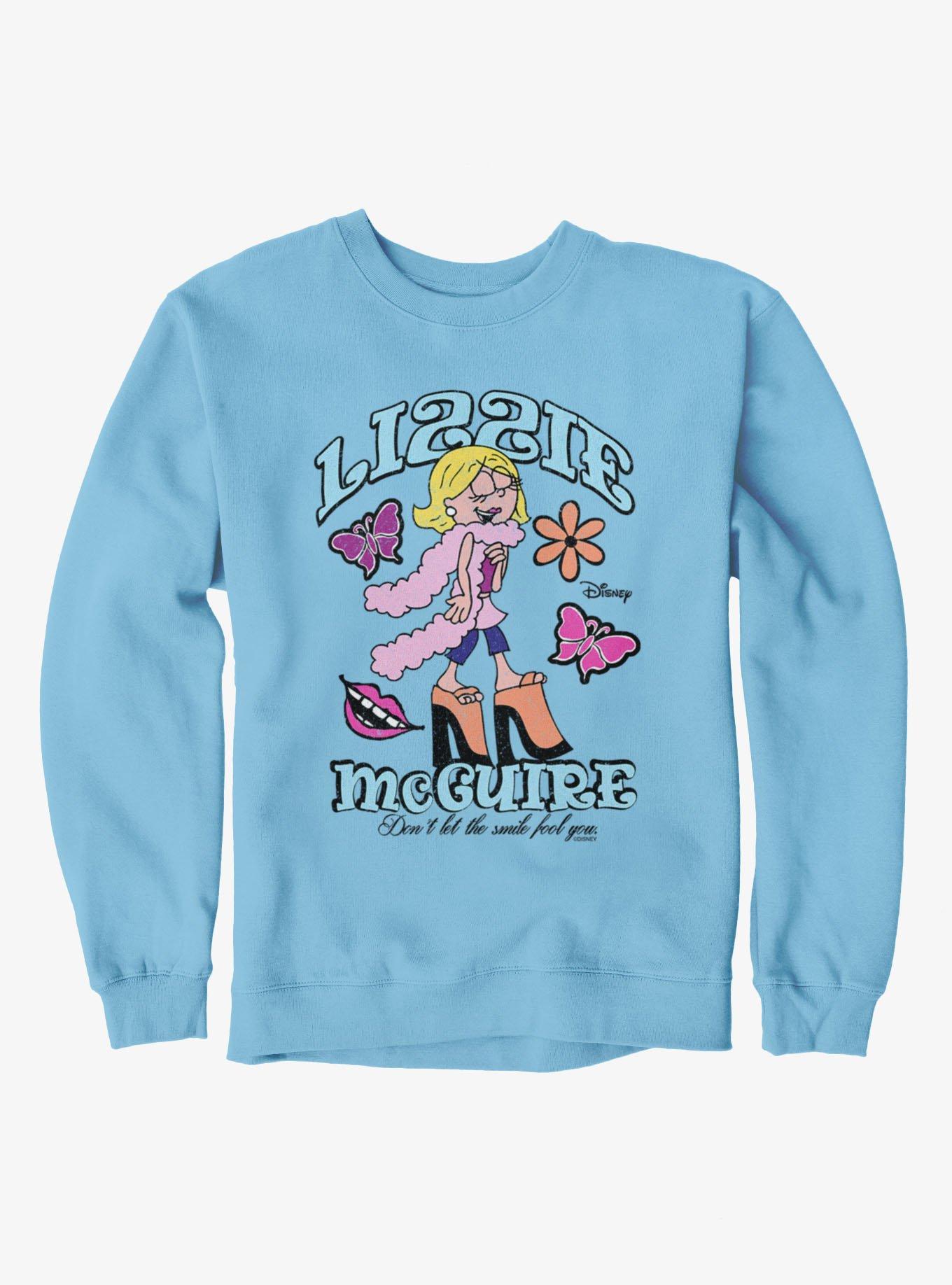Disney Lizzie McGuire Don?t Let The Smile Fool You High Heels Sweatshirt