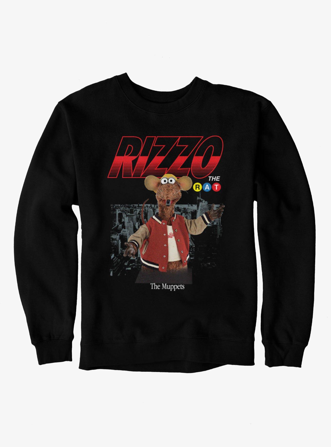 Disney The Muppets Rizzo The Rat City Drop Sweatshirt, , hi-res