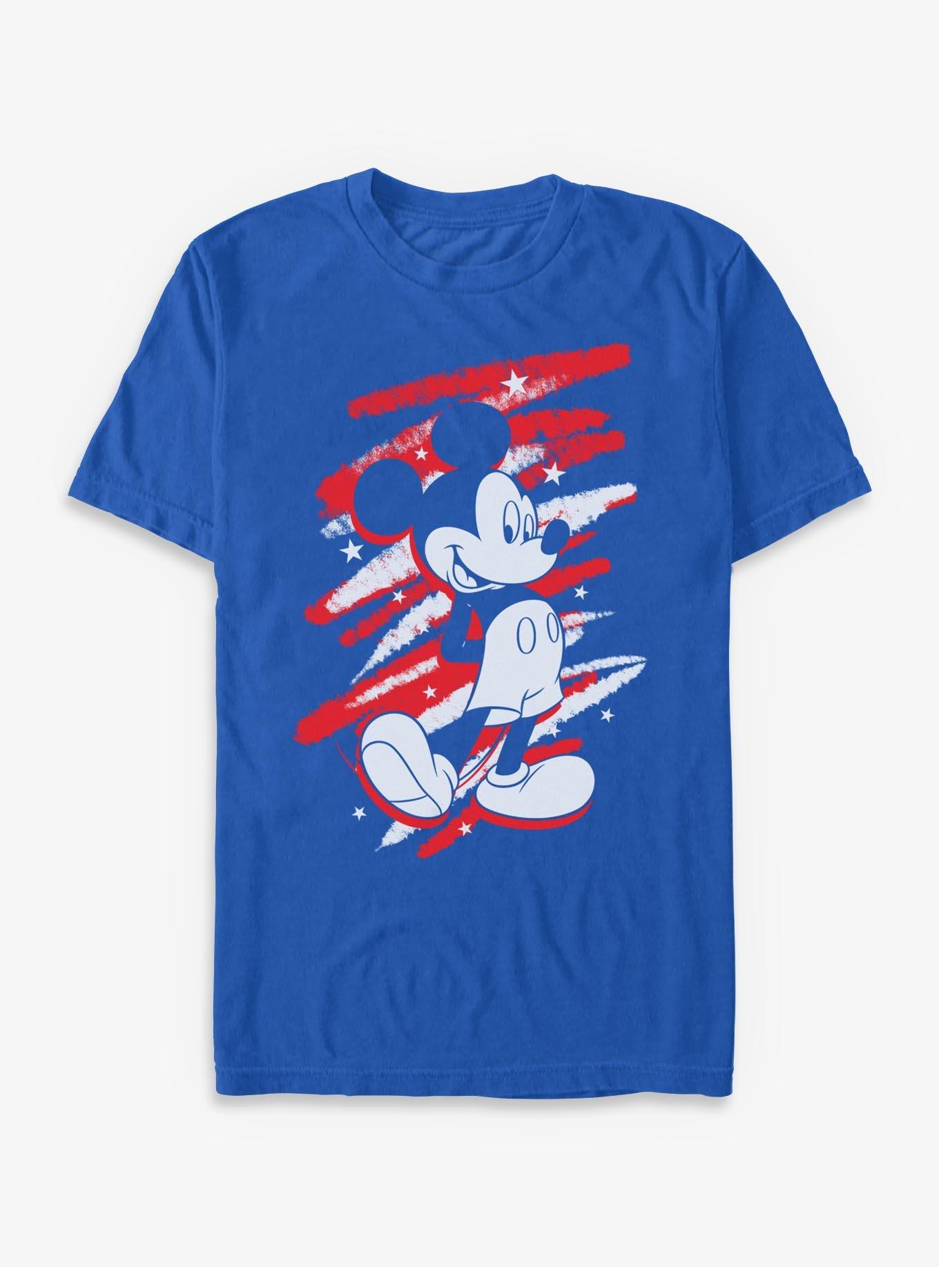 Disney Mickey Mouse American Scribbles T-Shirt, , hi-res