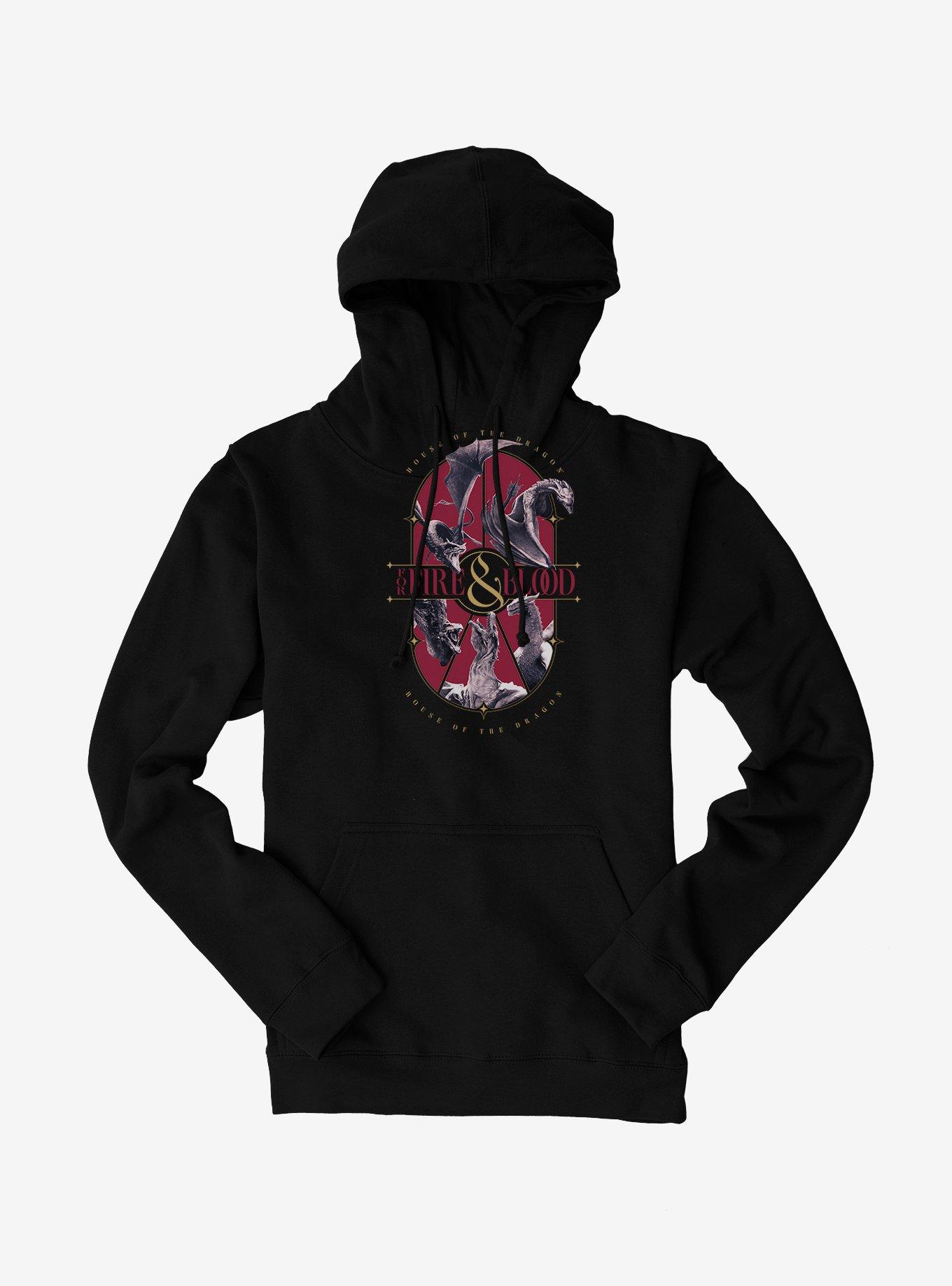 House Of The Dragon For Fire & Blood Hoodie, , hi-res