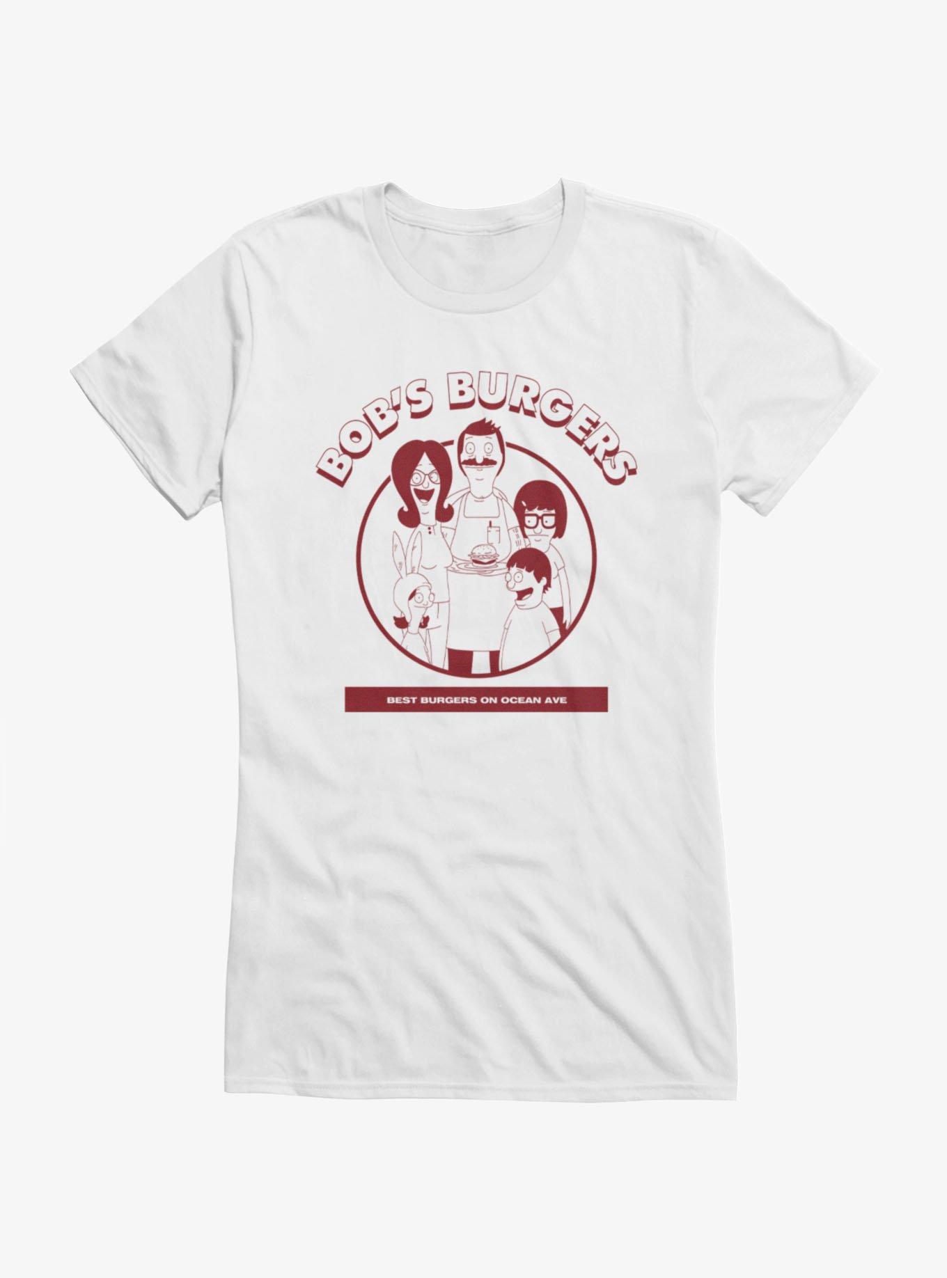 Bob's Burgers Best Burgers On Ocean Ave Girls T-Shirt, , hi-res