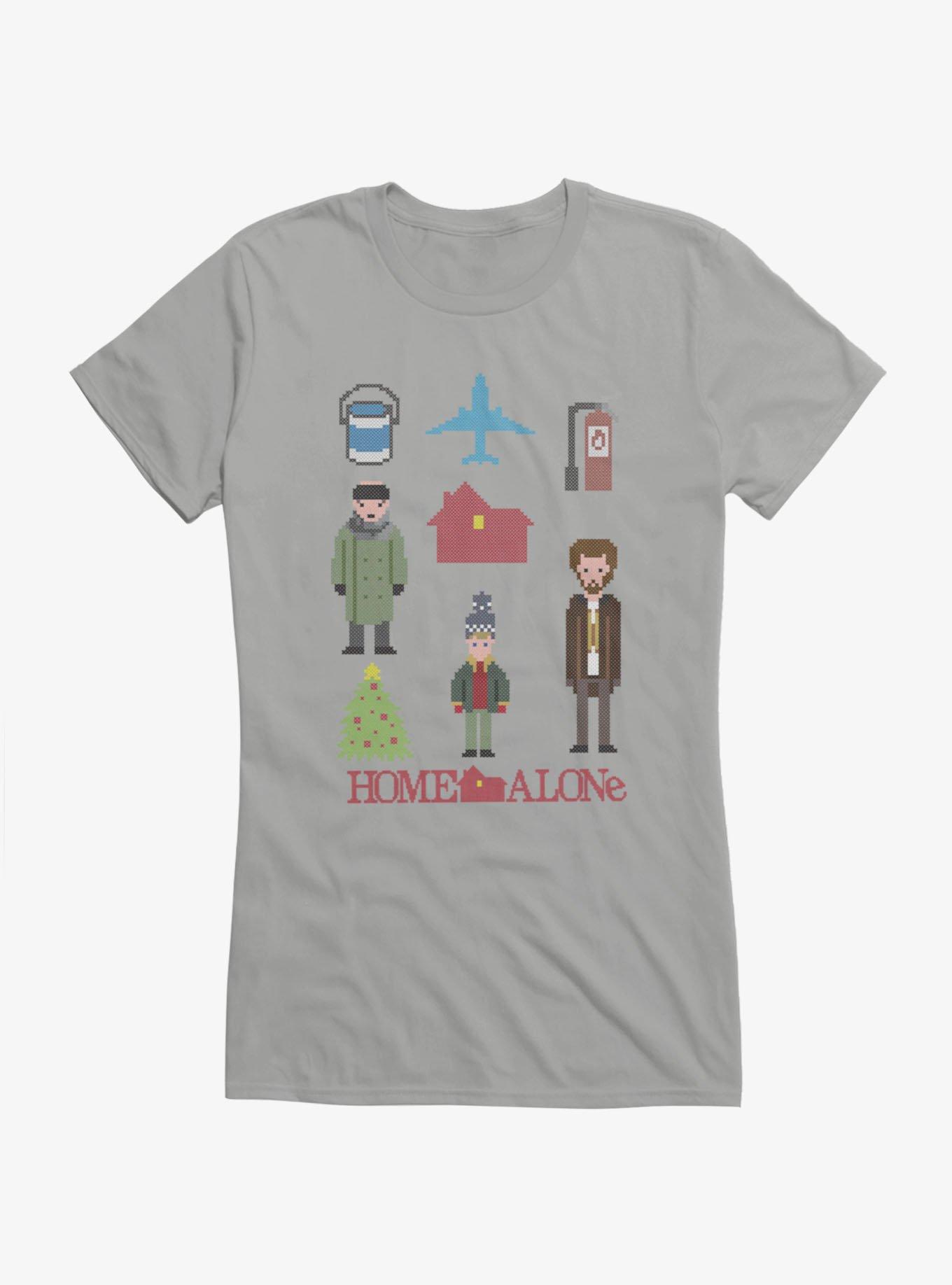Home Alone Pixel Characters Girls T-Shirt, , hi-res