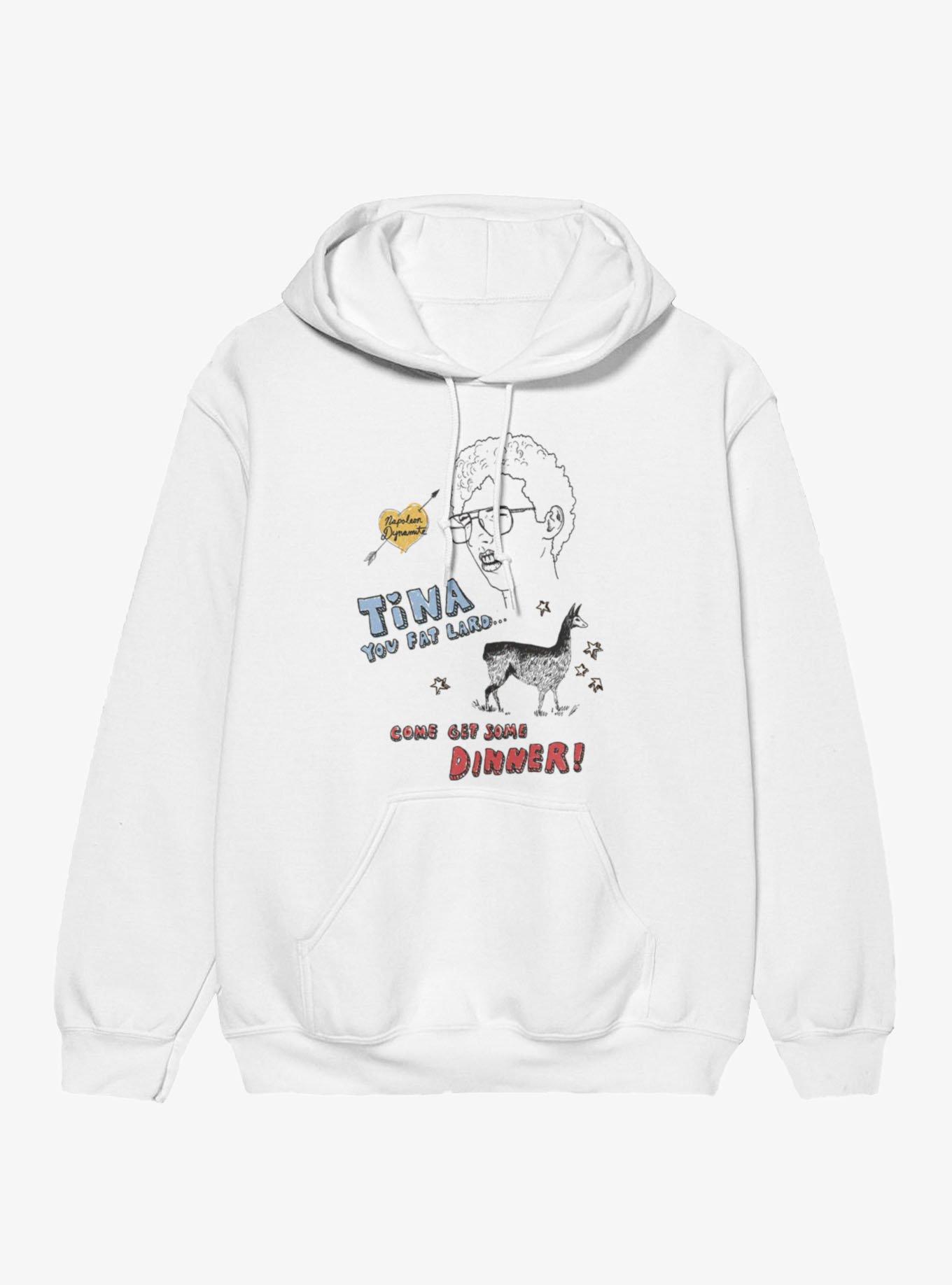 Napoleon Dynamite Tina You Fat Lard Sketch Hoodie, , hi-res