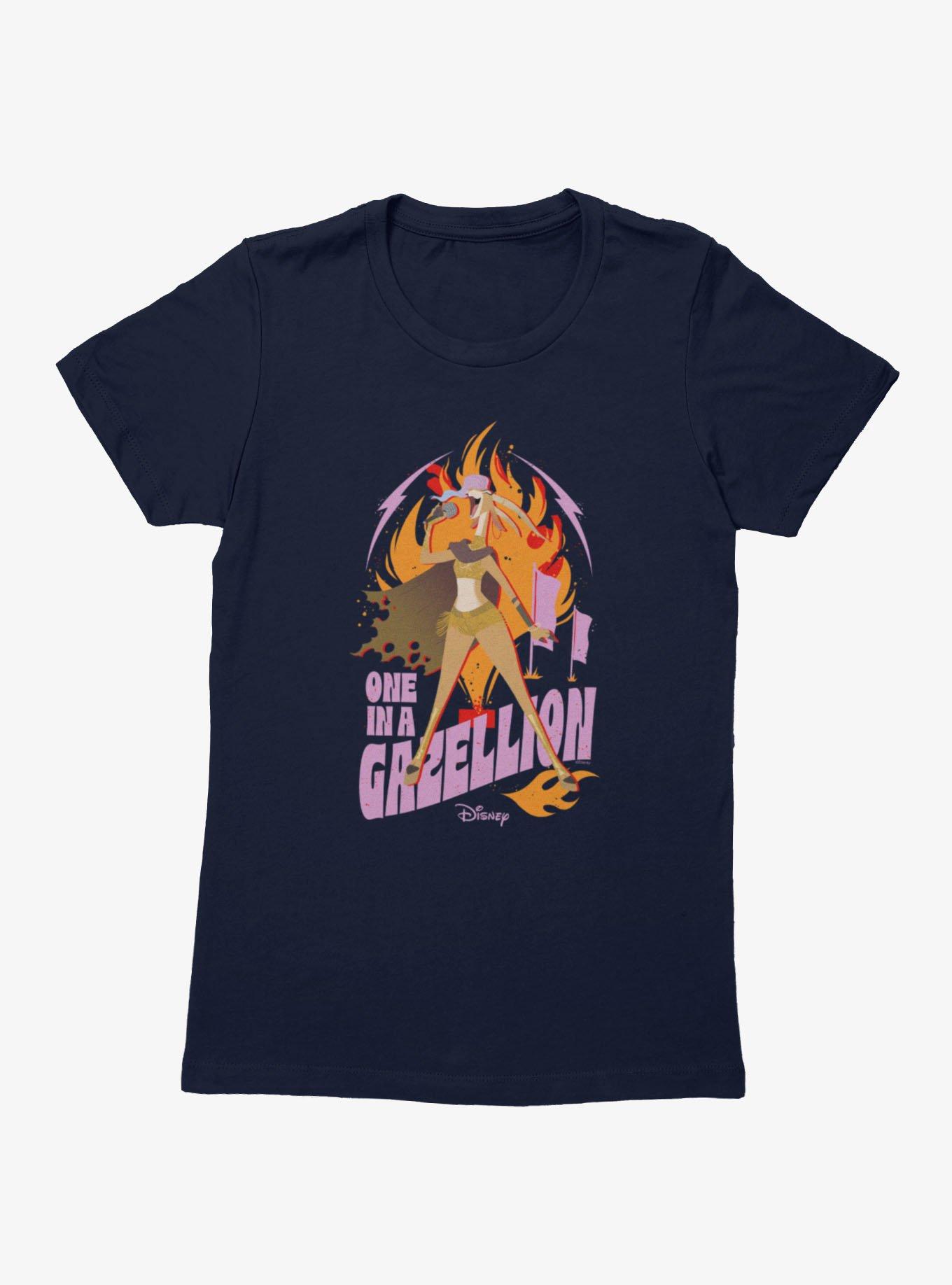 Disney Pixar Zootopia 2 One A Gazellion Fire Song Womens T-Shirt