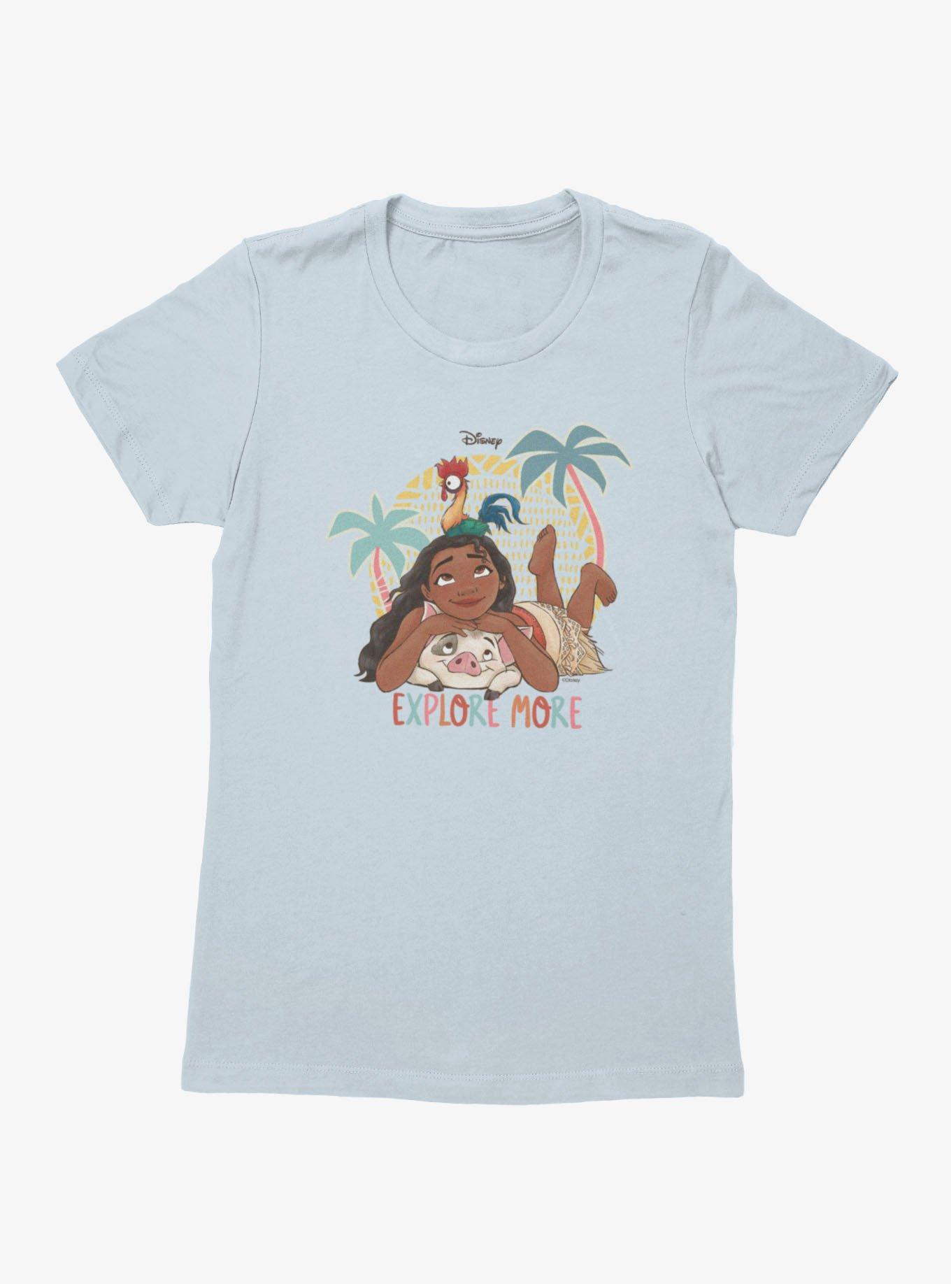 Disney Moana Explore More Pua Hei Hei Womens T-Shirt, , hi-res