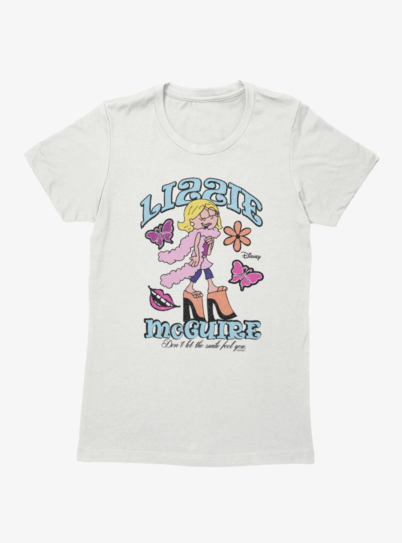 Disney Lizzie McGuire Don?t Let The Smile Fool You High Heels Womens T-Shirt