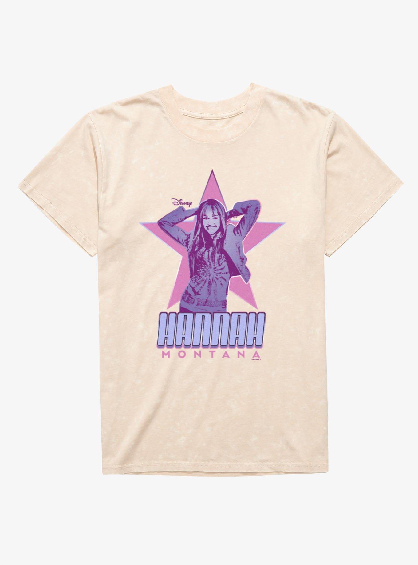 Disney Hannah Montana Ready To Rock Star Mineral Wash T-Shirt, , hi-res