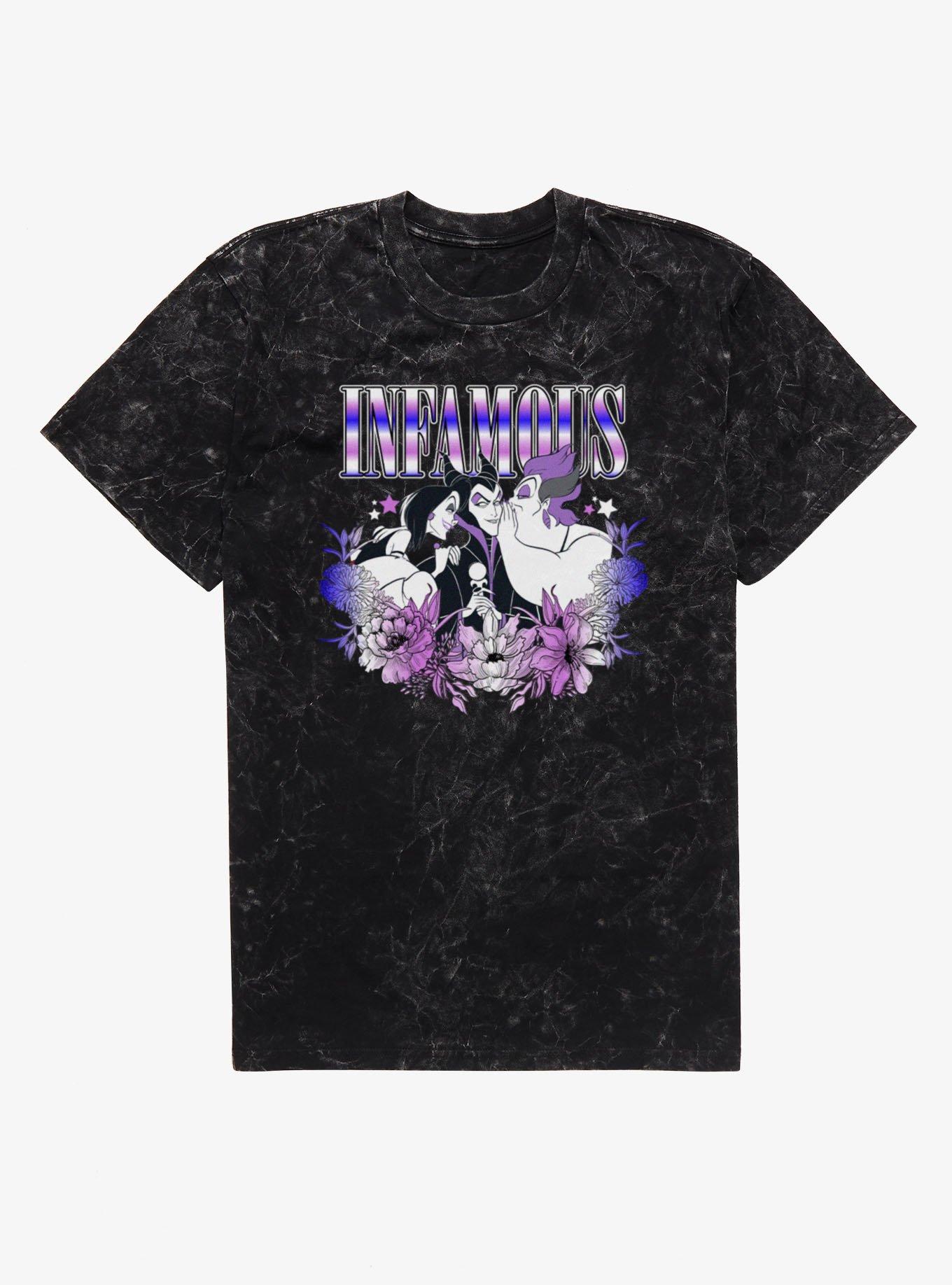Disney Villains Infamous Whisper Mineral Wash T-Shirt