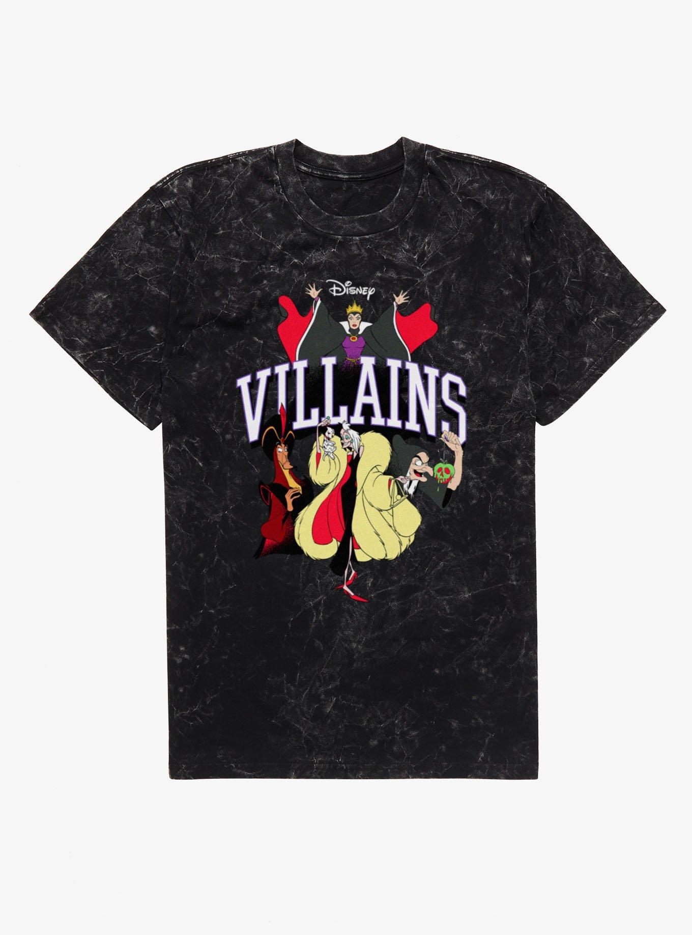 Disney Villains Hold It Up Mineral Wash T-Shirt, , hi-res