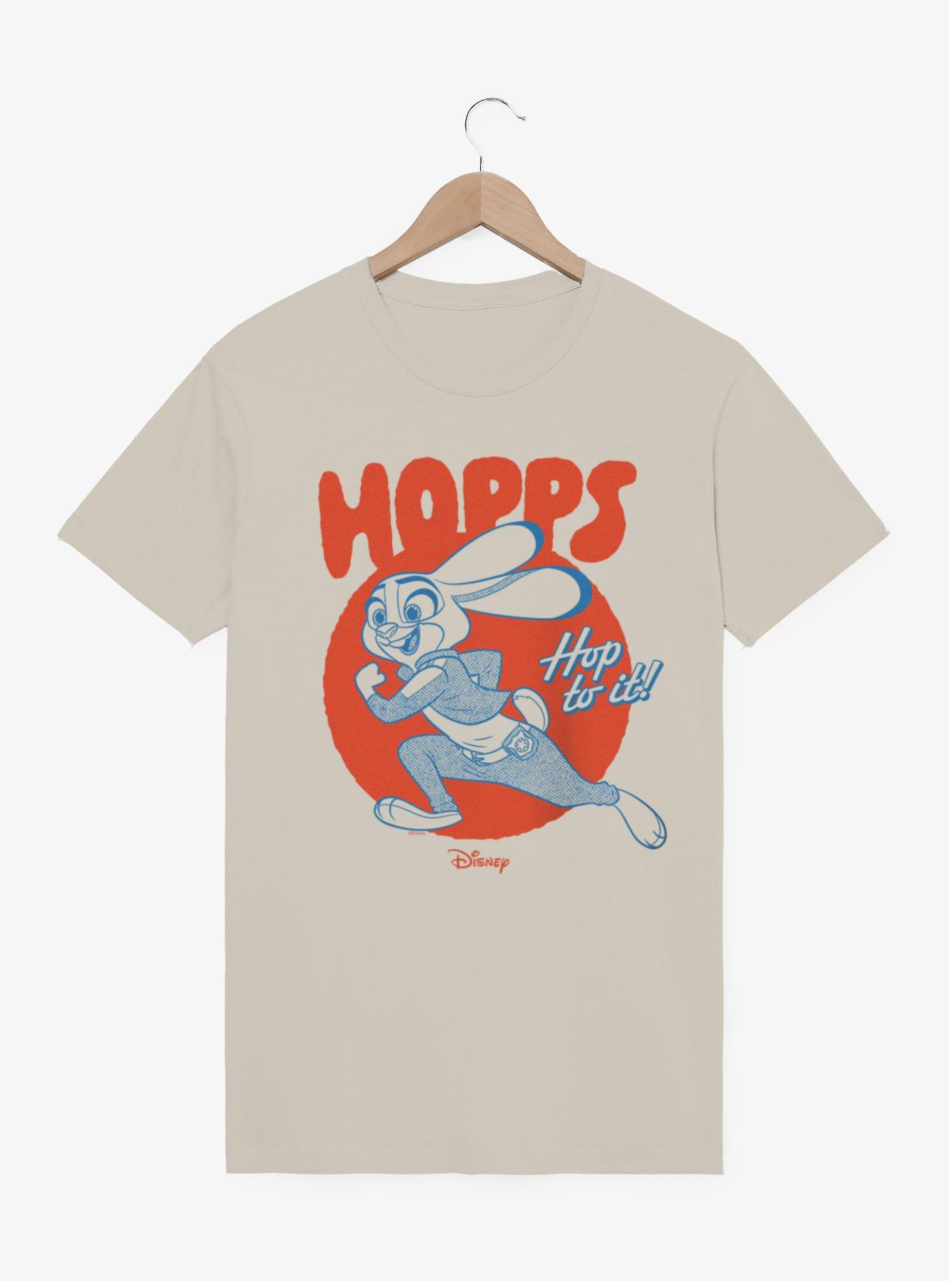 Disney Pixar Zootopia 2 Hopps Hop To It Circle T-Shirt
