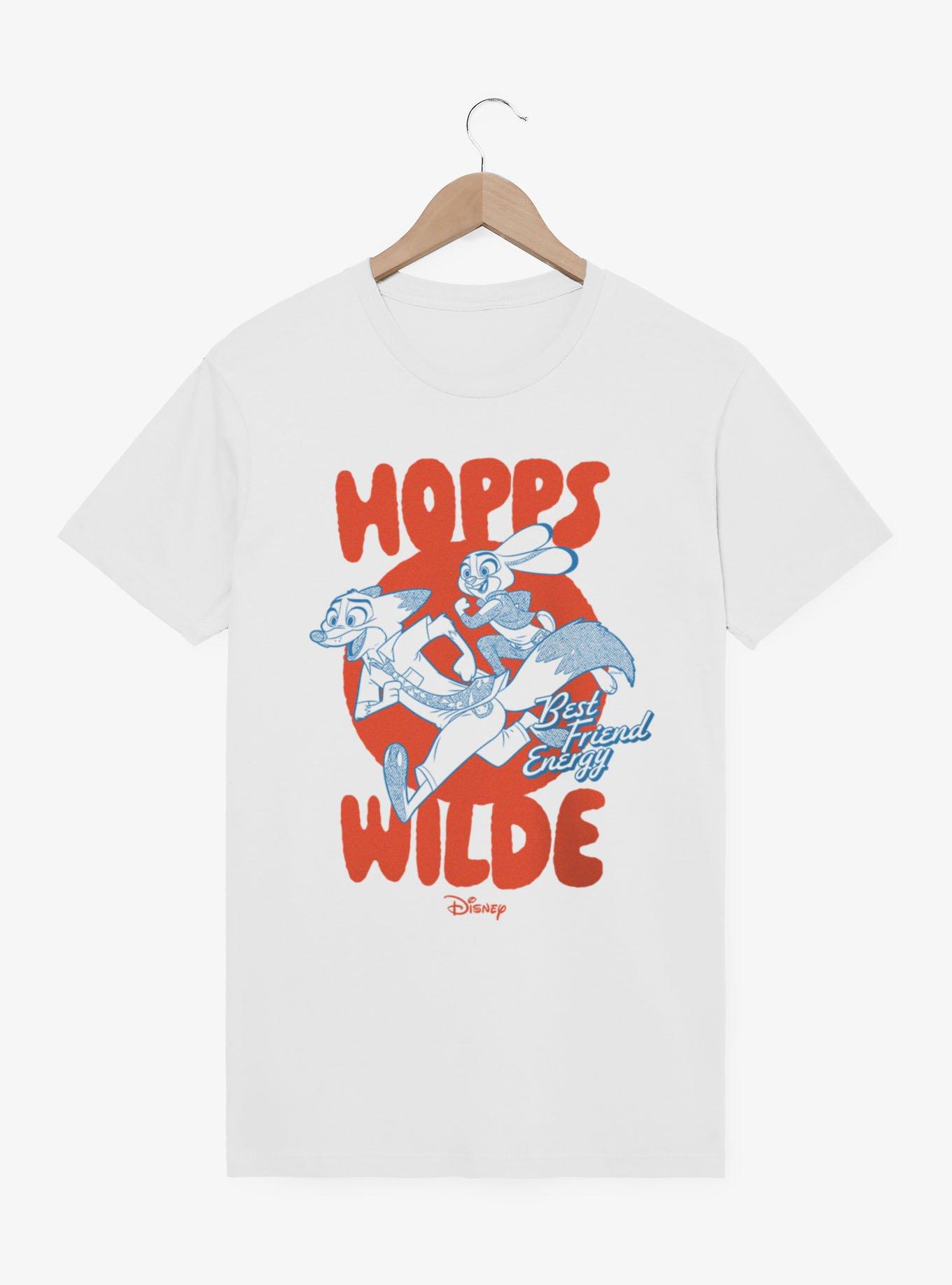 Disney Pixar Zootopia 2 Best Friend Energy Running Circle Hopps & Wilde T-Shirt, , hi-res