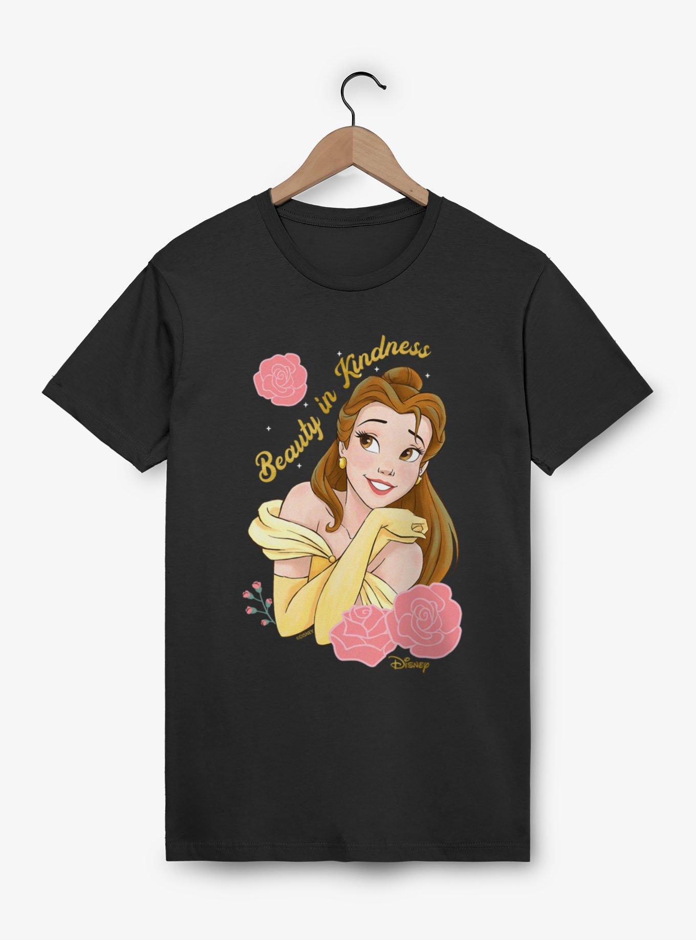 Disney Beauty And The Beast Kindness With Roses Belle T-Shirt, , hi-res