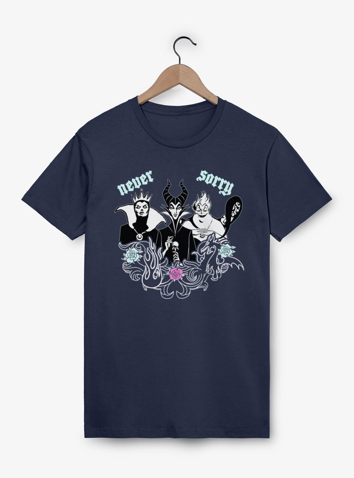 Disney Villains Never Sorry Floral T-Shirt, , hi-res