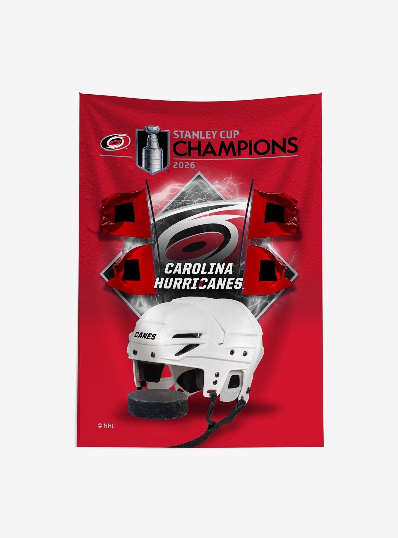 Carolina Hurricanes 2026 Stanley Cup Champions Strive Tapestry, , hi-res view 1