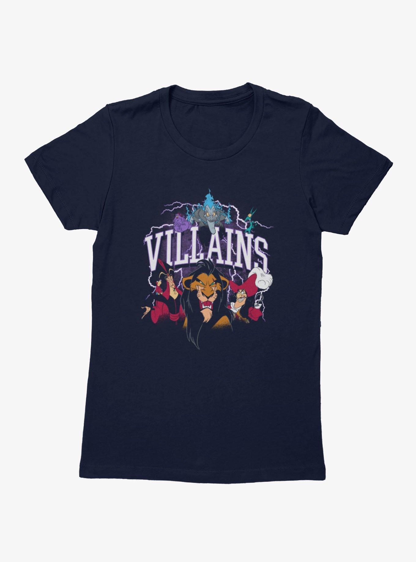 Disney Villains Lightning Evil Smiles Womens T-Shirt, , hi-res