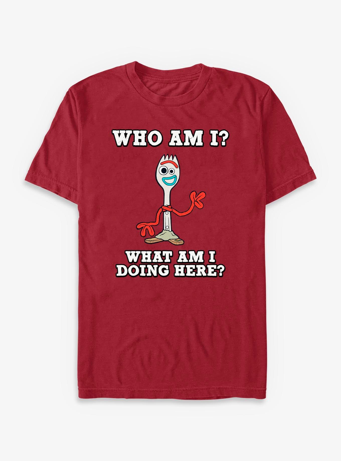Disney Pixar Toy Story Forky Who And What T-Shirt, , hi-res