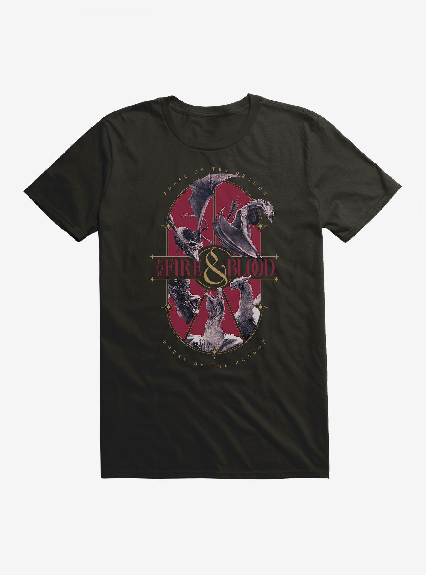 House Of The Dragon For Fire & Blood T-Shirt, , hi-res