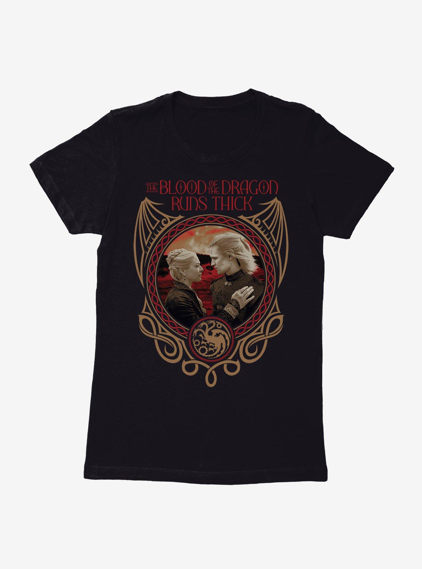 House Of The Dragon Blood Runs Thick Womens T-Shirt, , hi-res