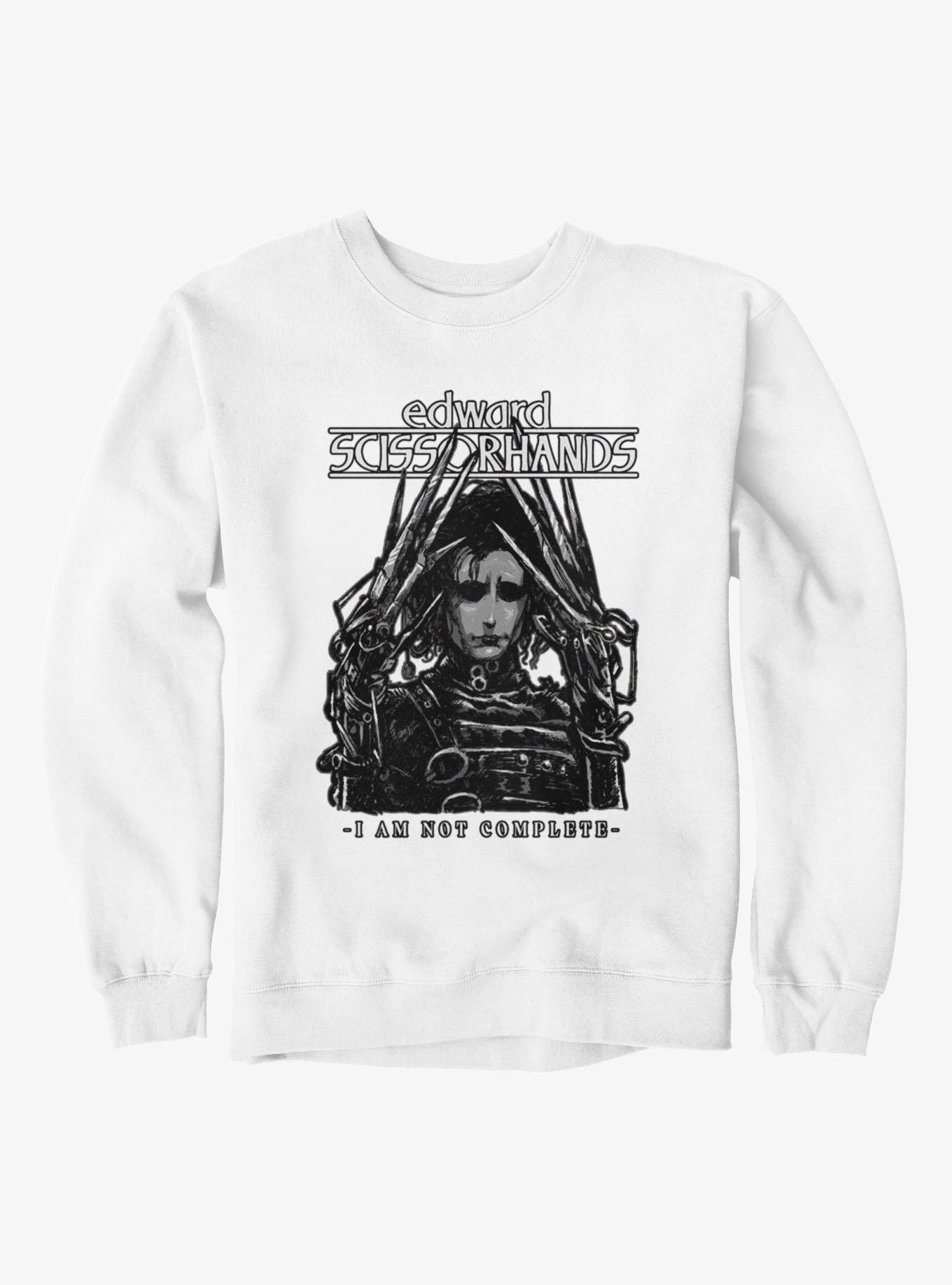 Edward Scissorhands I Am Not Complete Sweatshirt, , hi-res