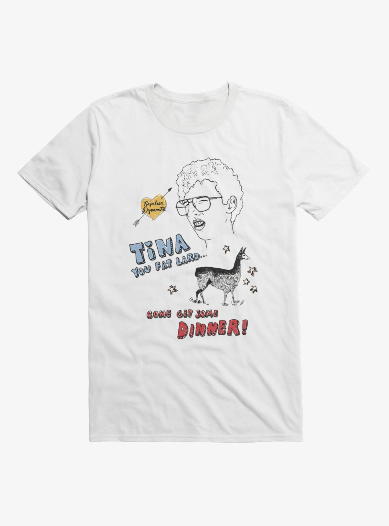 Napoleon Dynamite Tina You Fat Lard Sketch T-Shirt, , hi-res
