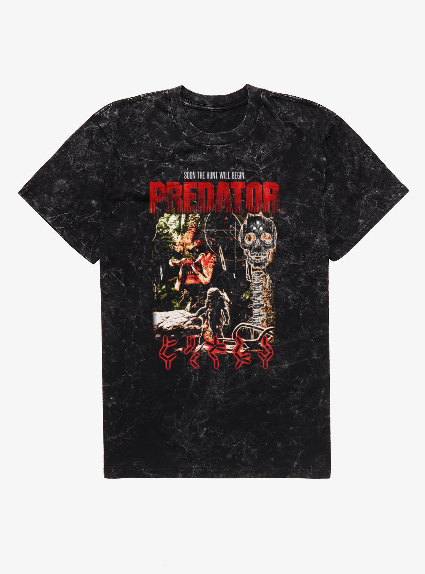 Predator: Badlands Soon The Hunt Will Begin Mineral Wash T-Shirt, , hi-res
