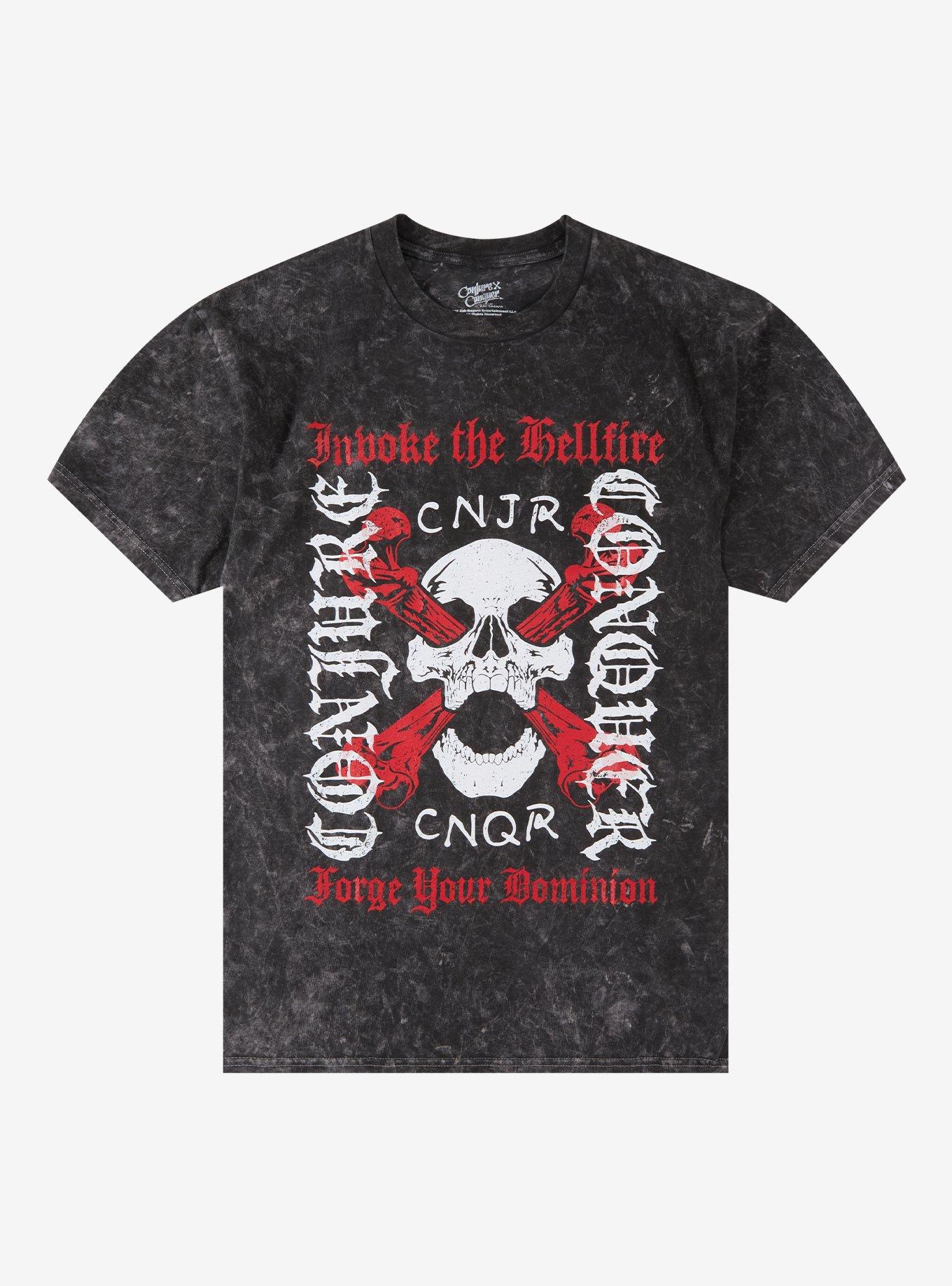 Conjure X Conquer Zak Bagans Invoke The Hellfire T-Shirt