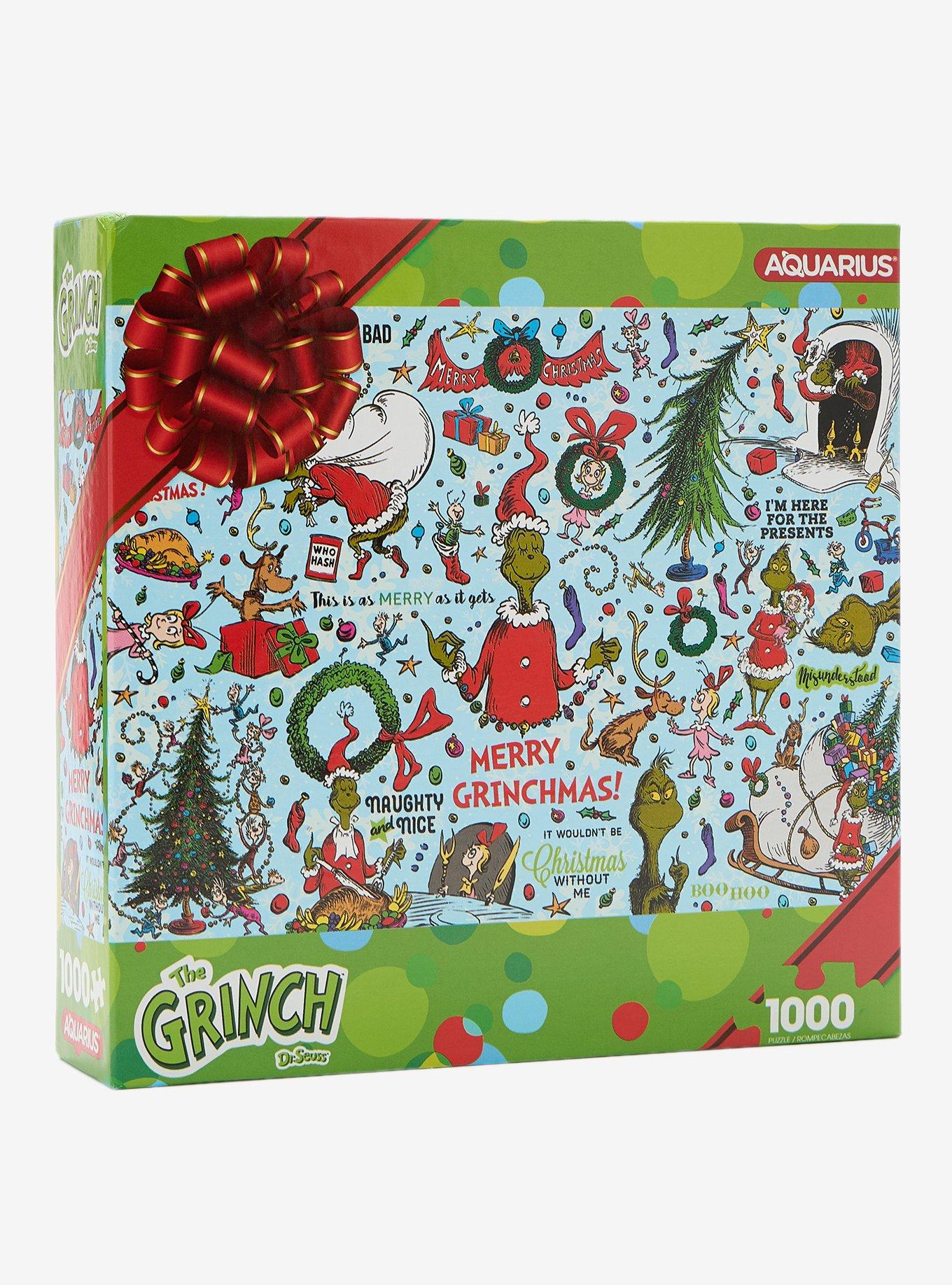 Dr. Seuss How The Grinch Stole Christmas! Wrapping Paper Puzzle