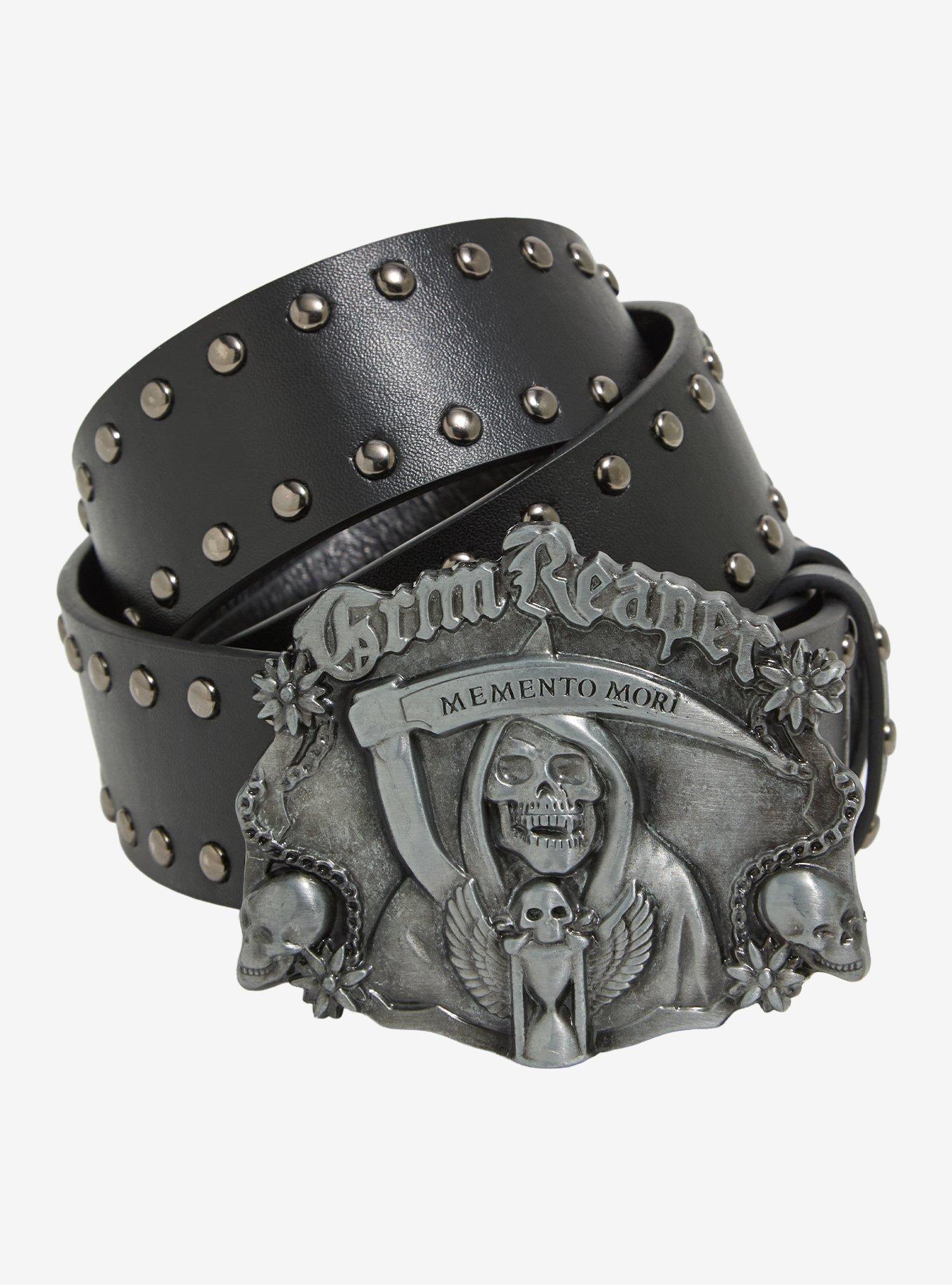 Grim Reaper Buckle Belt