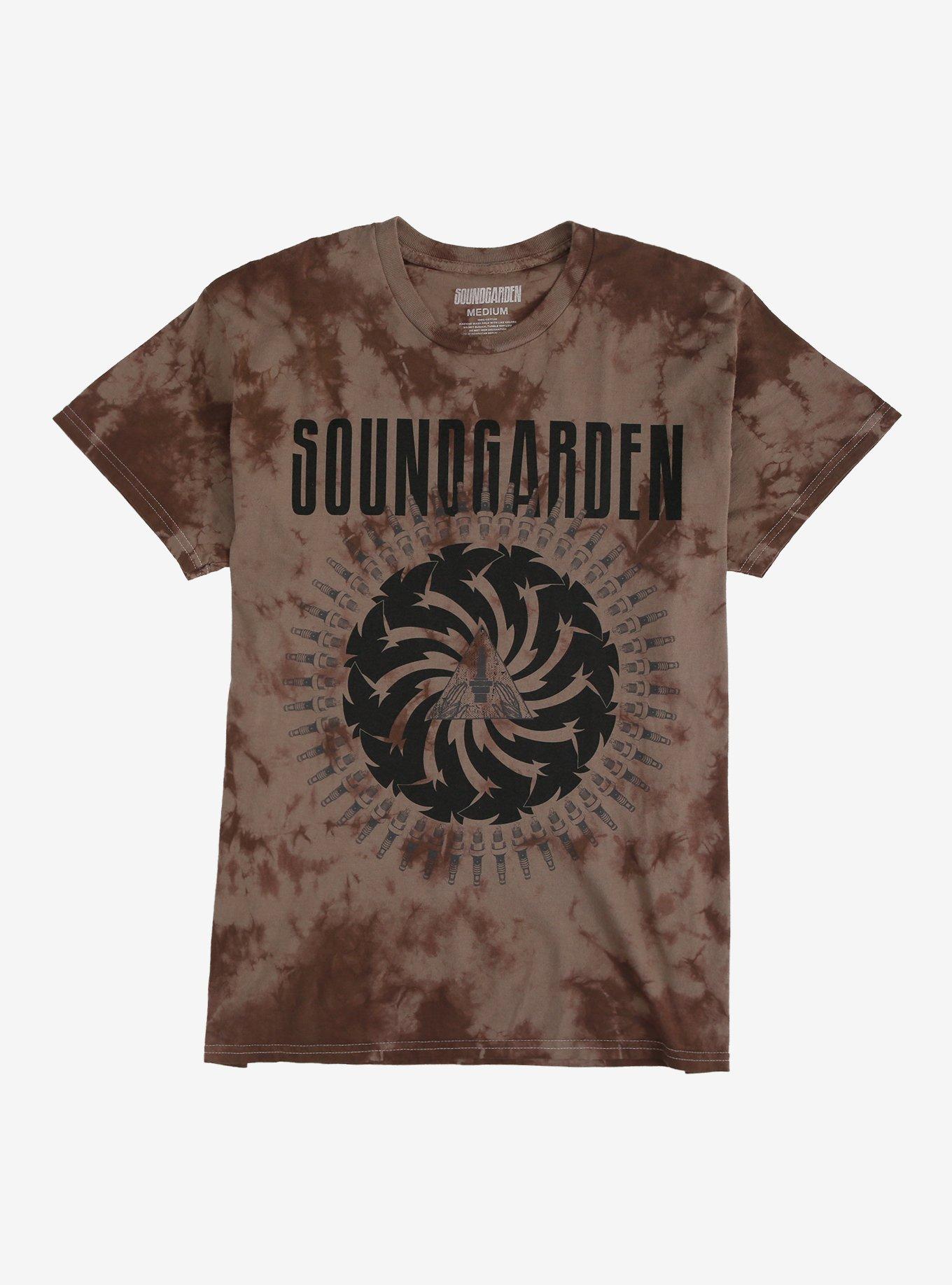 Soundgarden Badmotorfinger Symbol Tie-Dye T-Shirt
