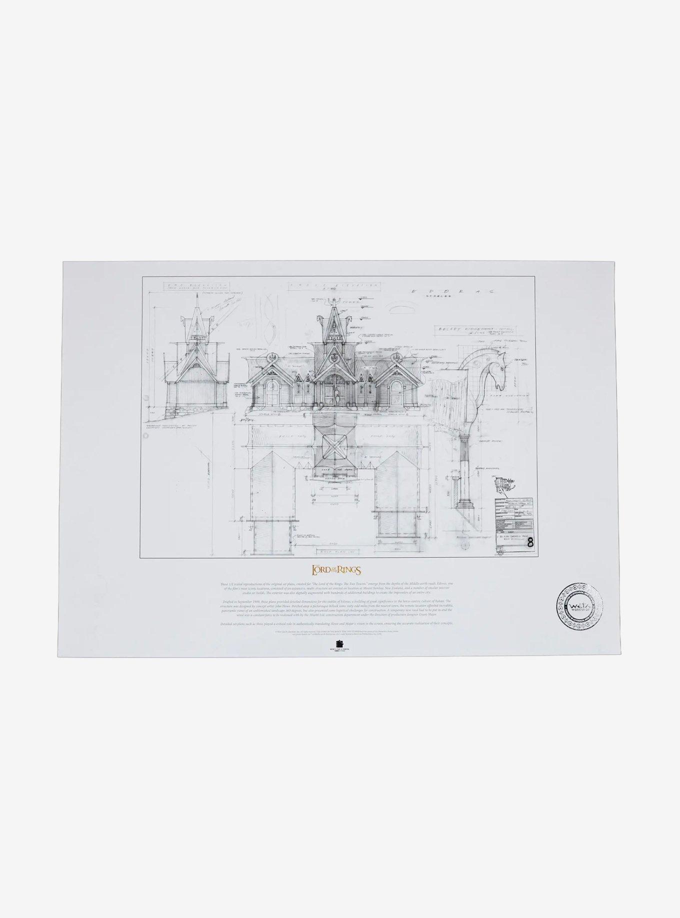 The Lord of the Rings The Stable of Edoras Blueprint, , hi-res