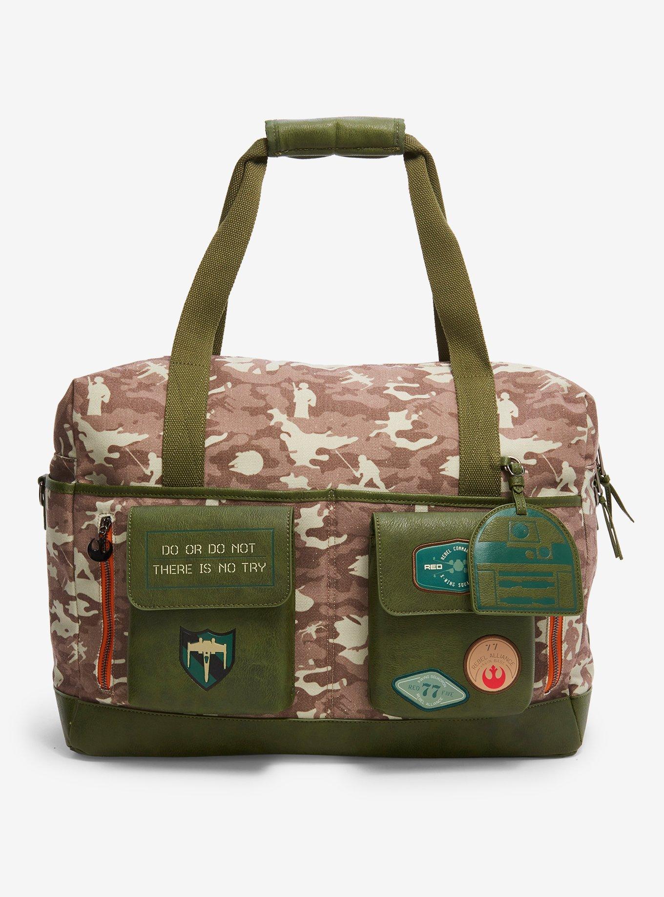 Star Wars Character Camouflage Duffle Bag - BoxLunch Exclusive