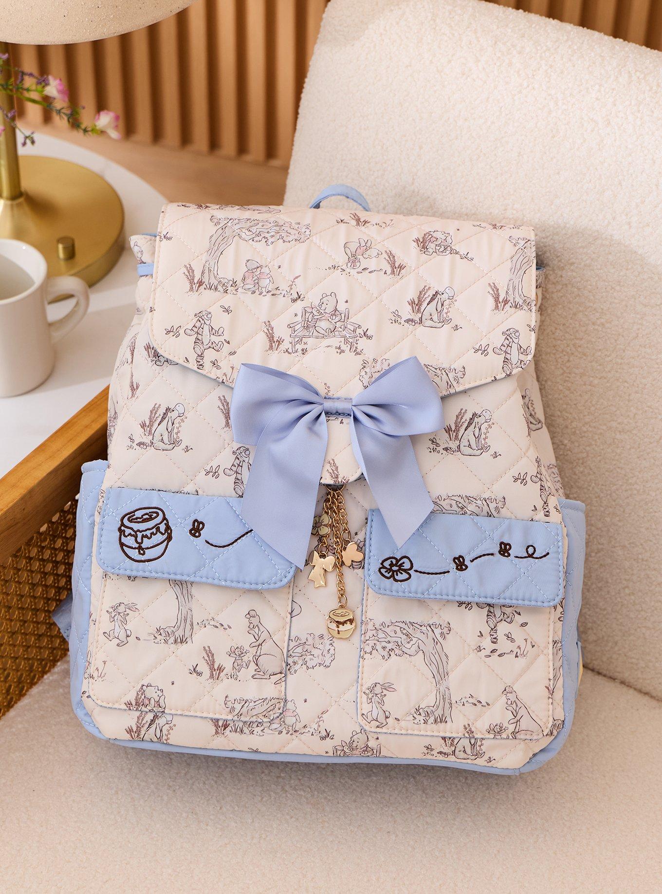 Disney Winnie the Pooh Illustrated Bow Mini Backpack &mdash; BoxLunch Exclusive, , hi-res view 1