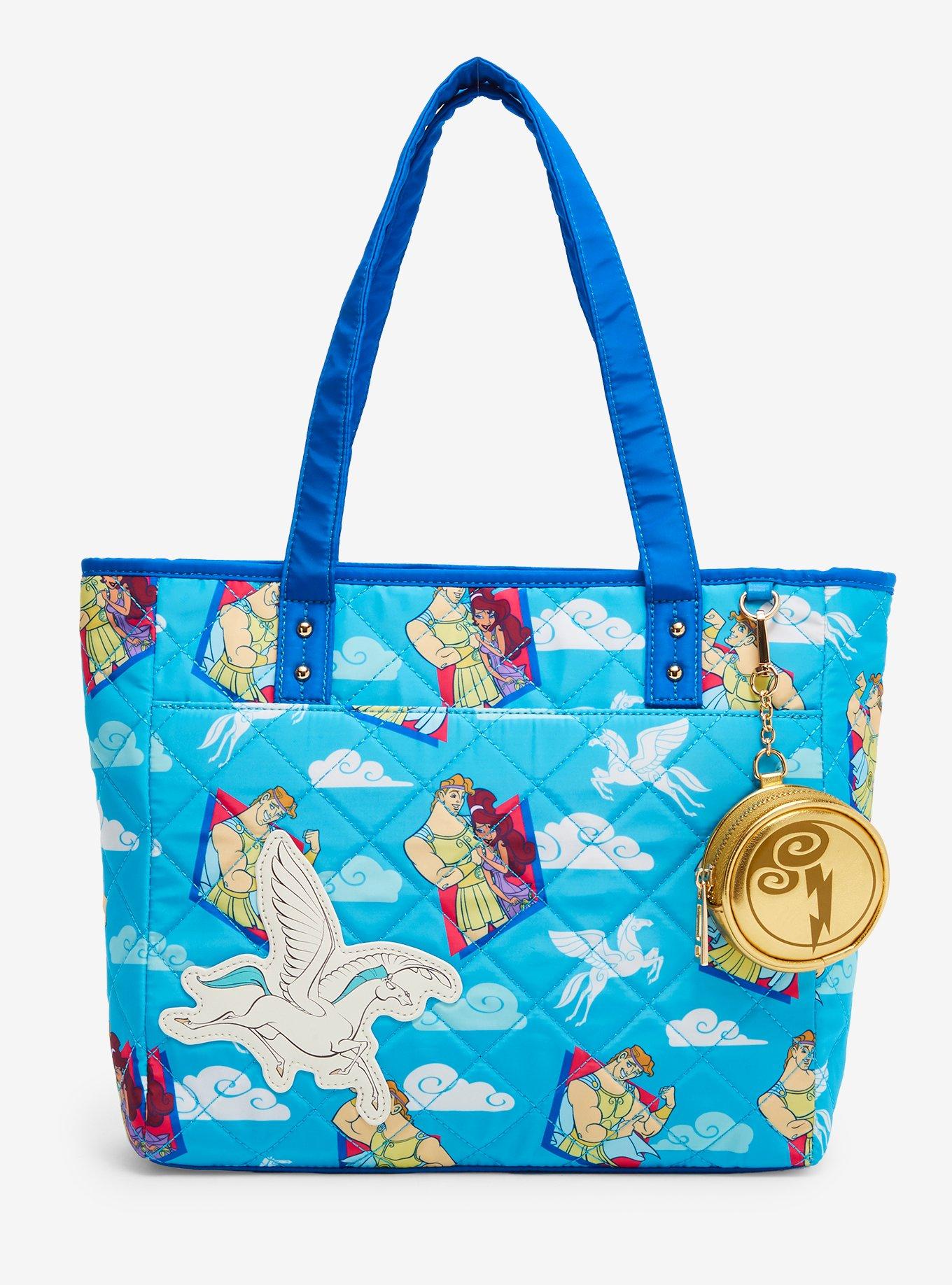 Disney Hercules Retro Quilted Tote Bag - BoxLunch Exclusive