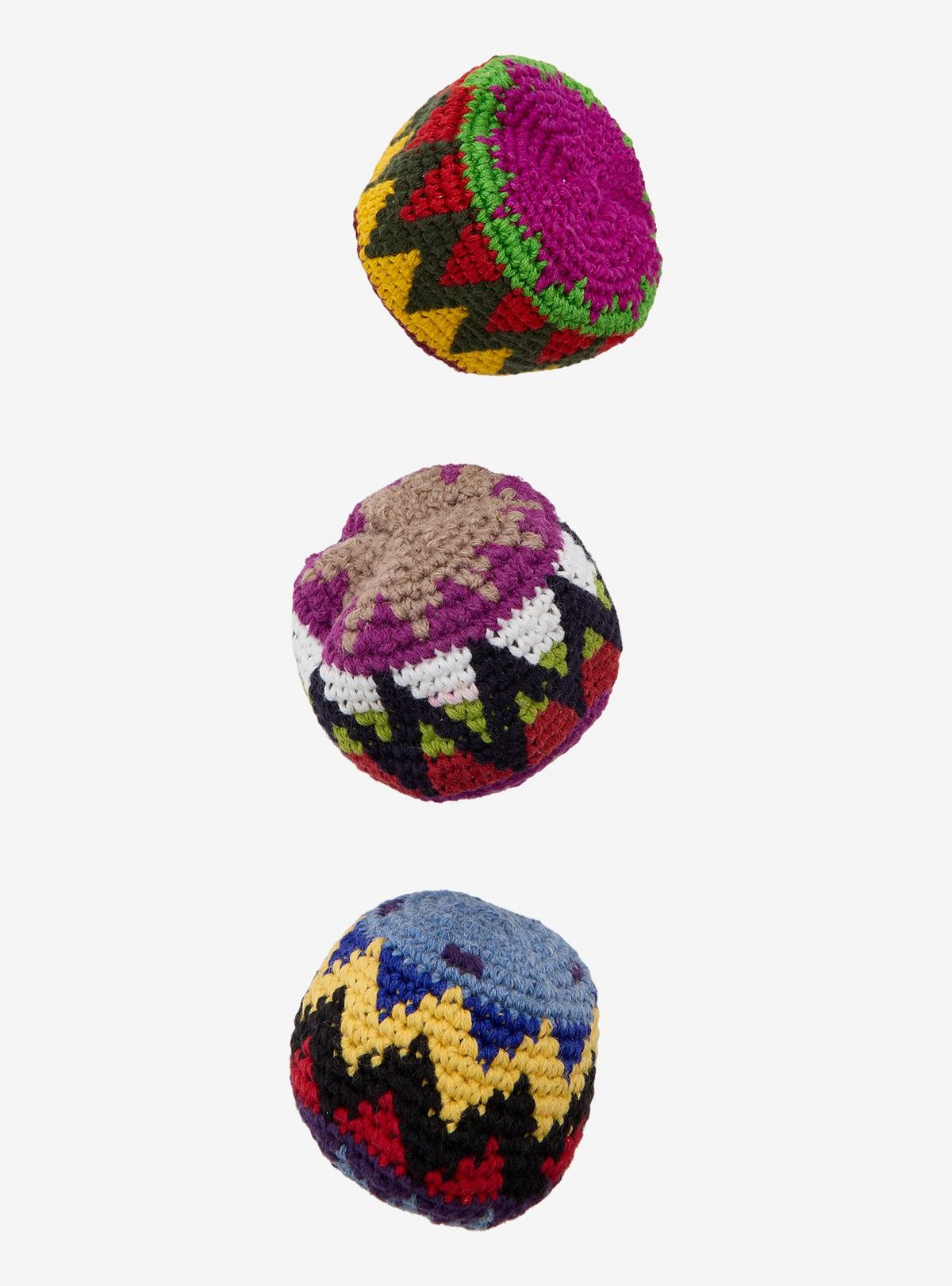 Geometric Crocheted Assorted Blind Footbag