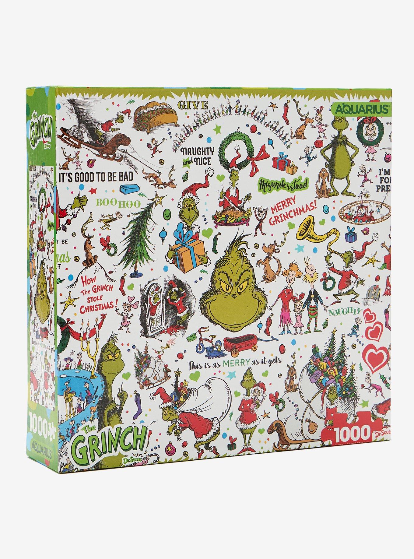 Dr. Seuss How The Grinch Stole Christmas! Collage Puzzle