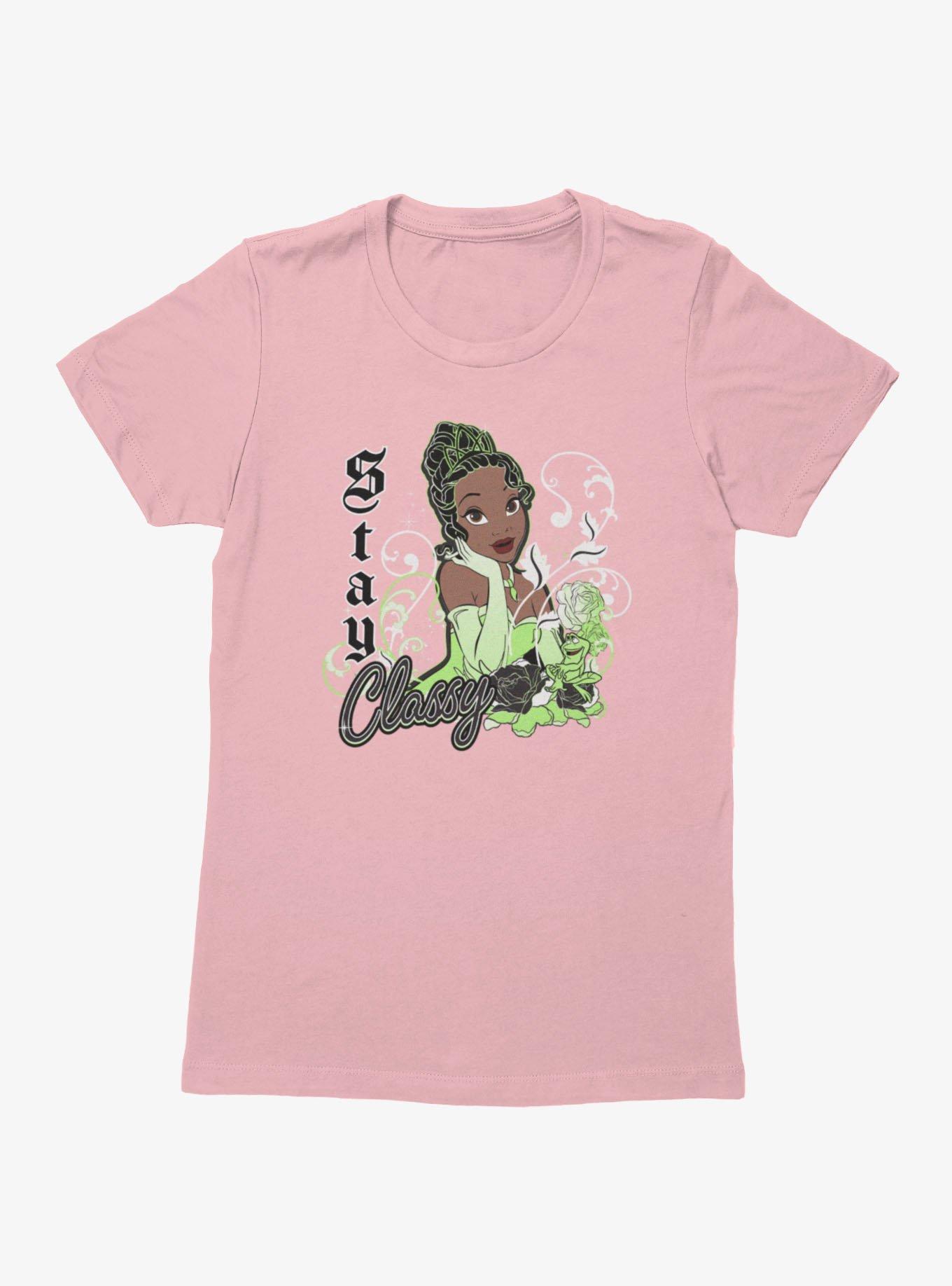 Disney The Princess and the Frog Stay Classy Floral Womens T-Shirt, , hi-res