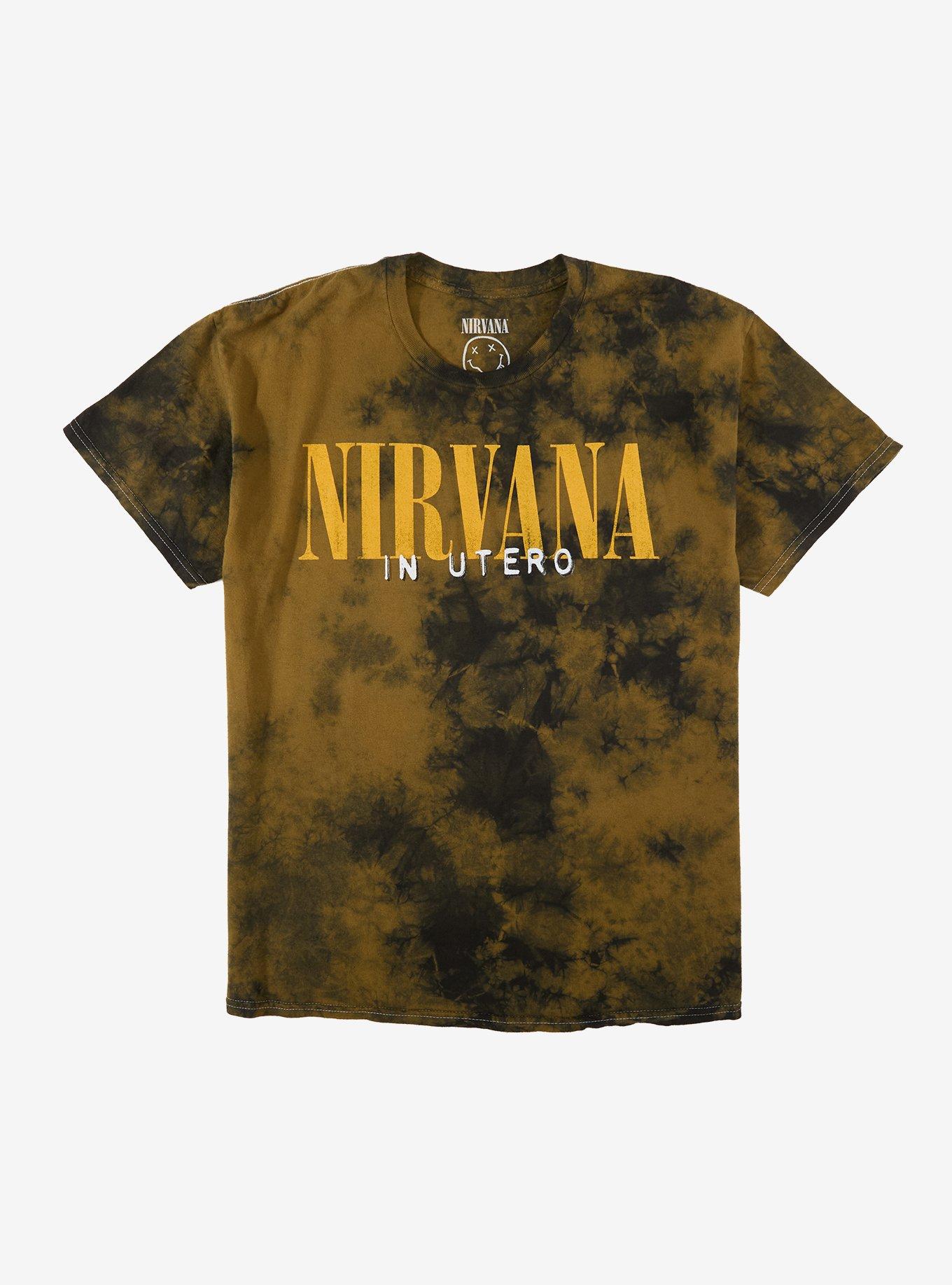 Nirvana In Utero Tracklist Tie-Dye T-Shirt | Hot Topic