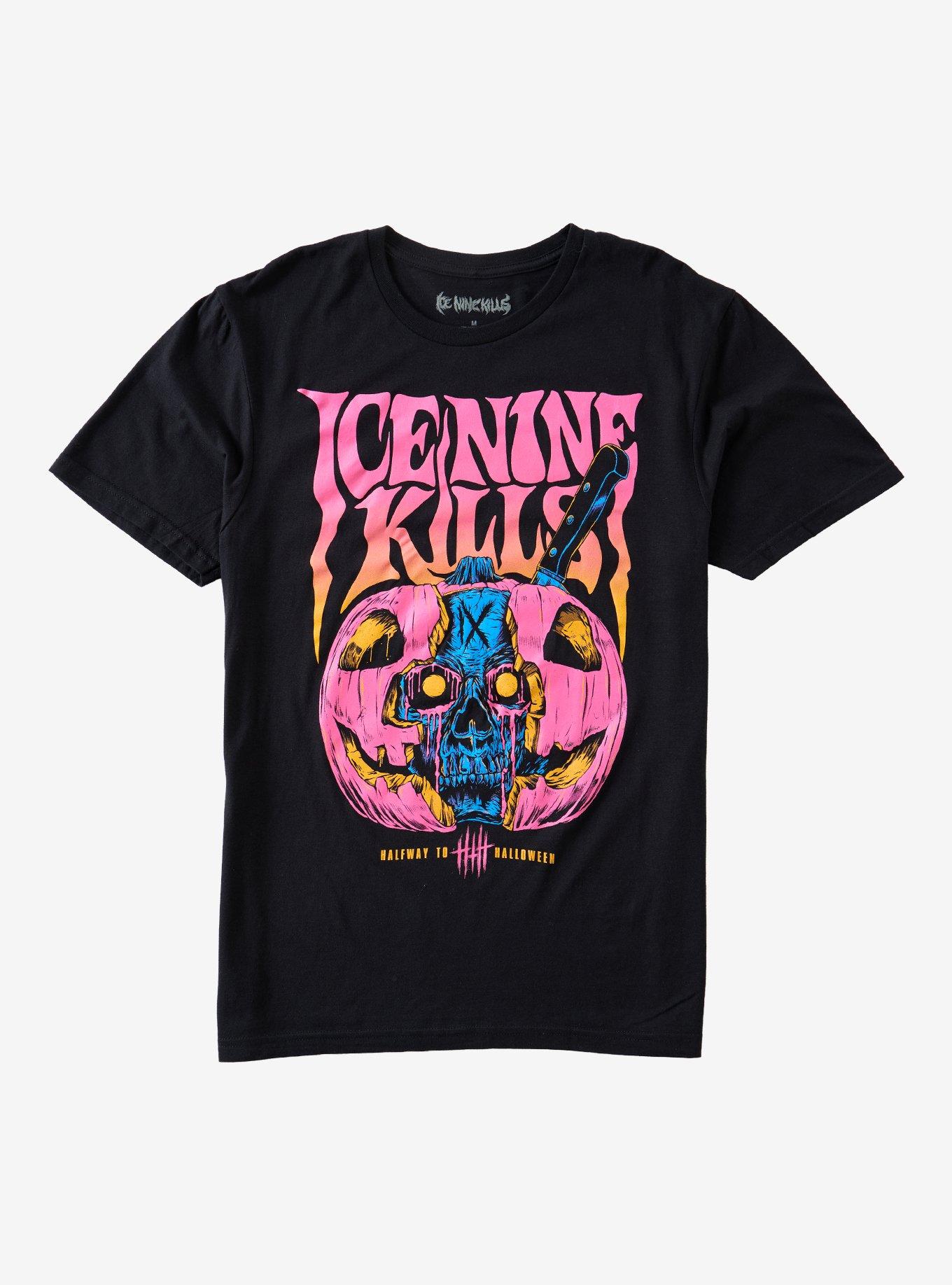 Ice Nine Kills Pumpkin Skull T-Shirt