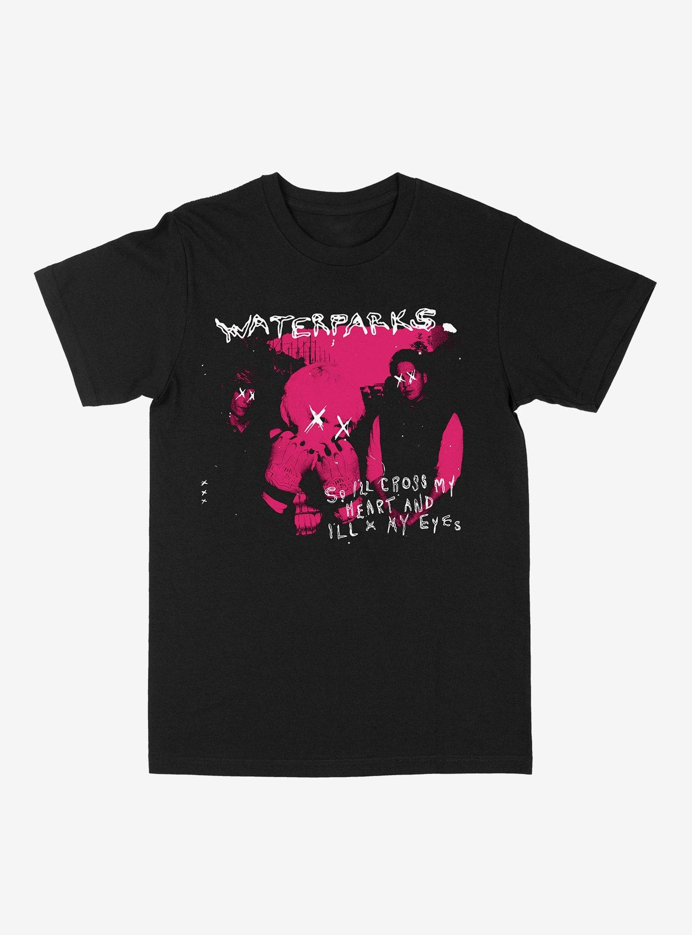 Waterparks Cross My Eyes T-Shirt Hot Topic Exclusive, , hi-res