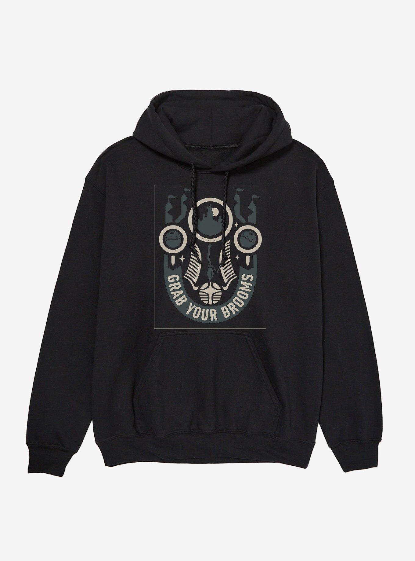 Harry Potter Grab Your Brooms Hoodie, , hi-res