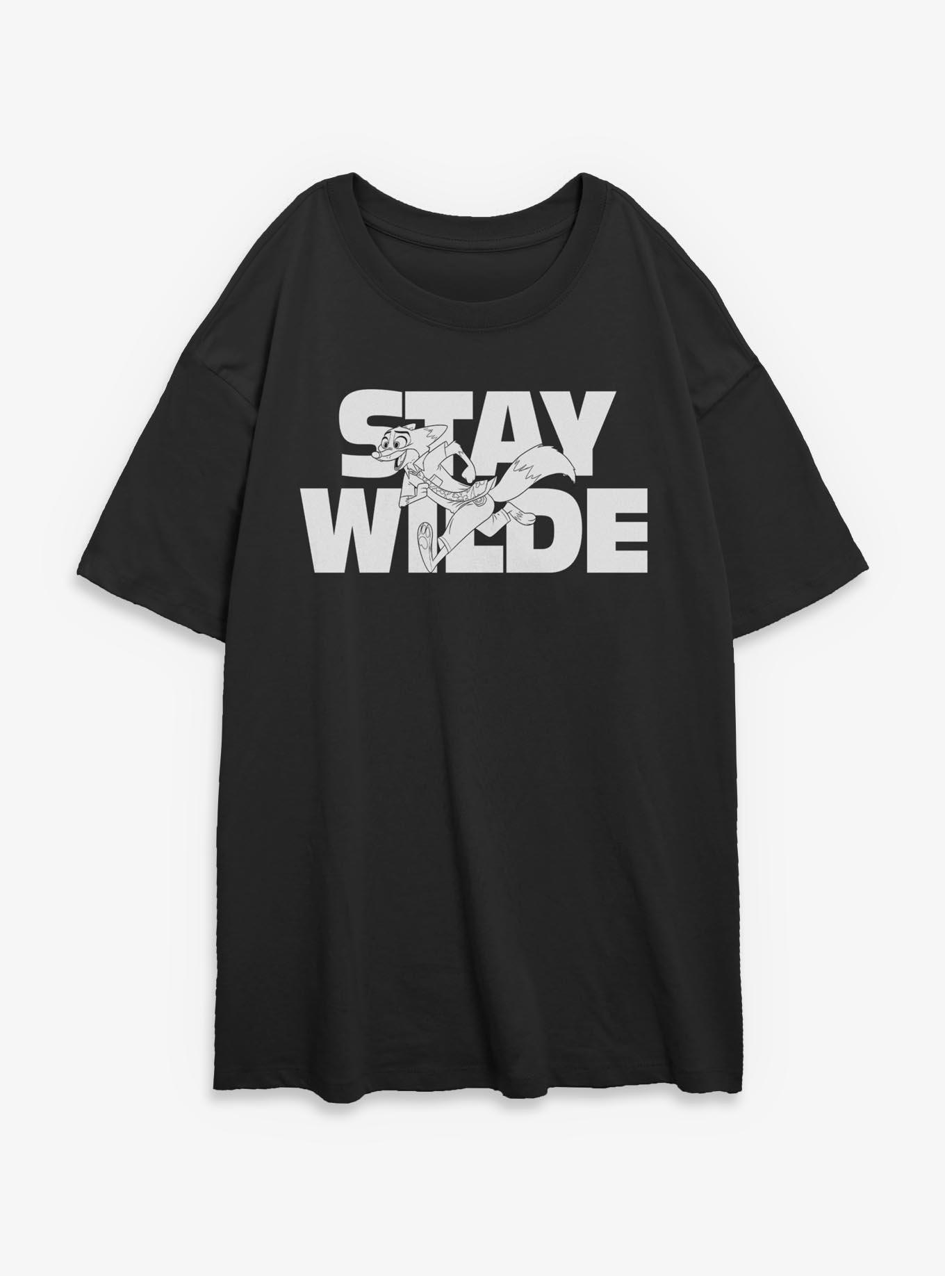 Disney Zootopia 2 Stay Wilde Girls Oversized T-Shirt, , hi-res