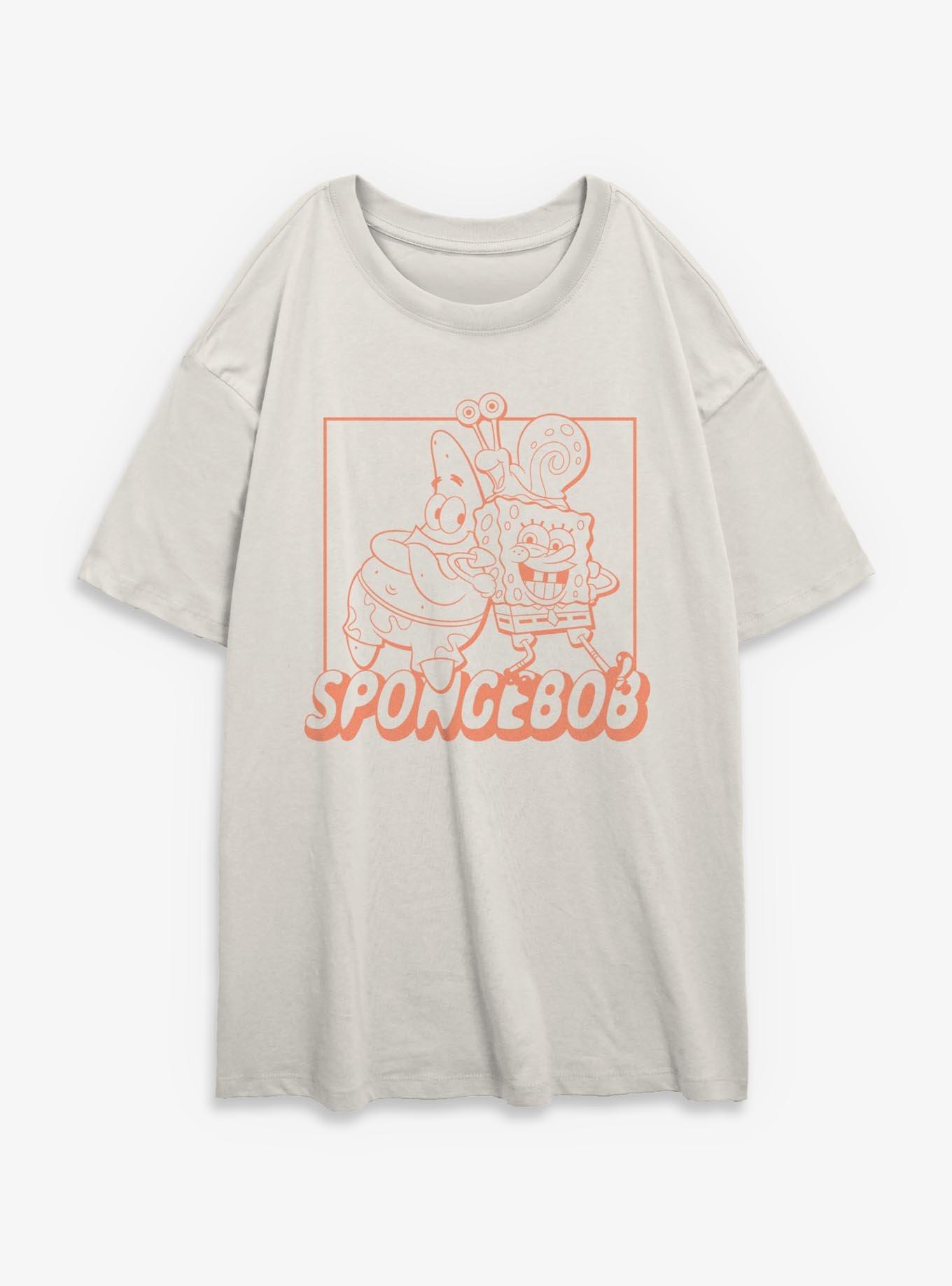 Spongebob Squarepants Always Together Girls Oversized T-Shirt, , hi-res