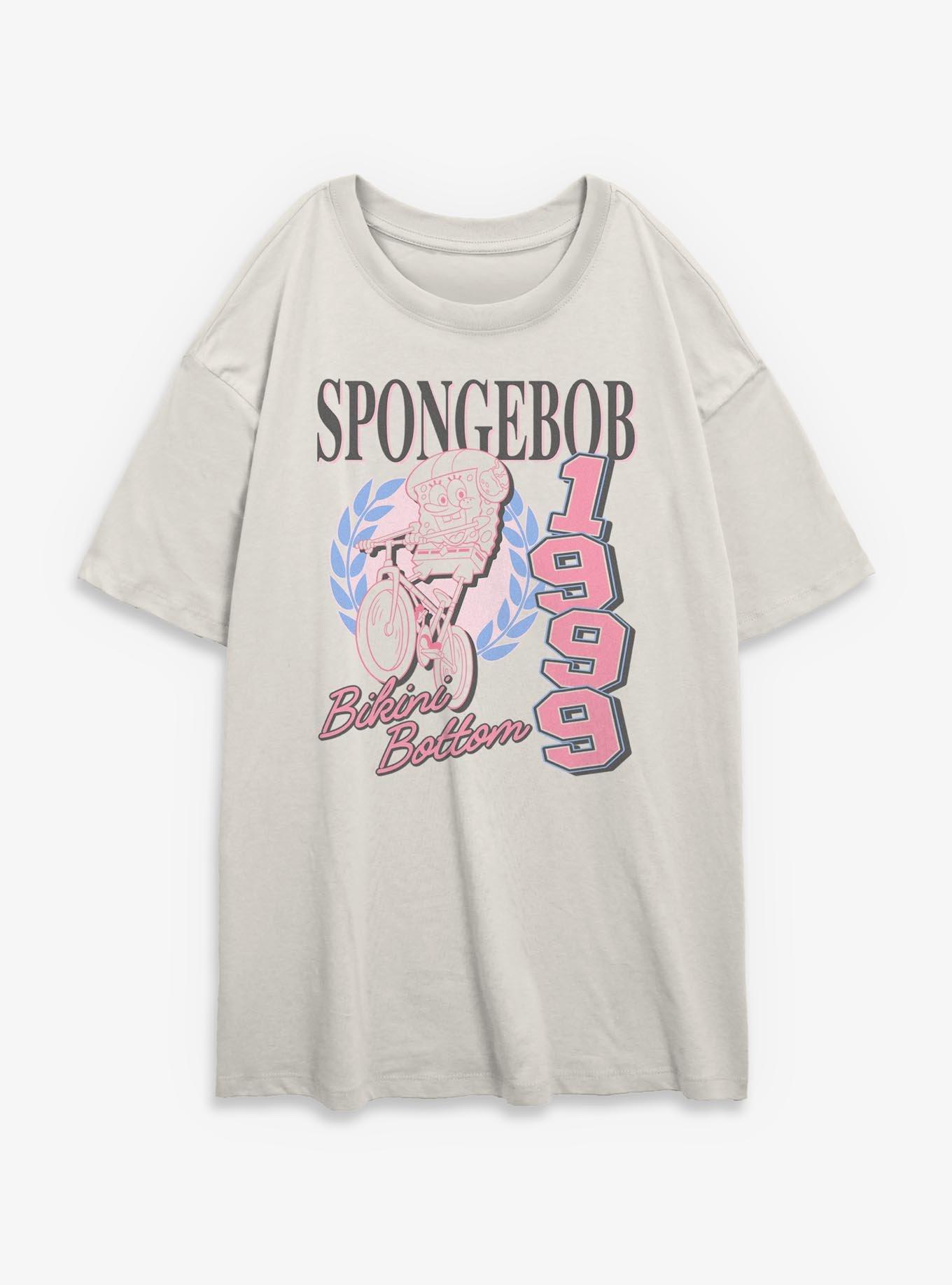 Spongebob Squarepants Cyclebob Girls Oversized T-Shirt, , hi-res