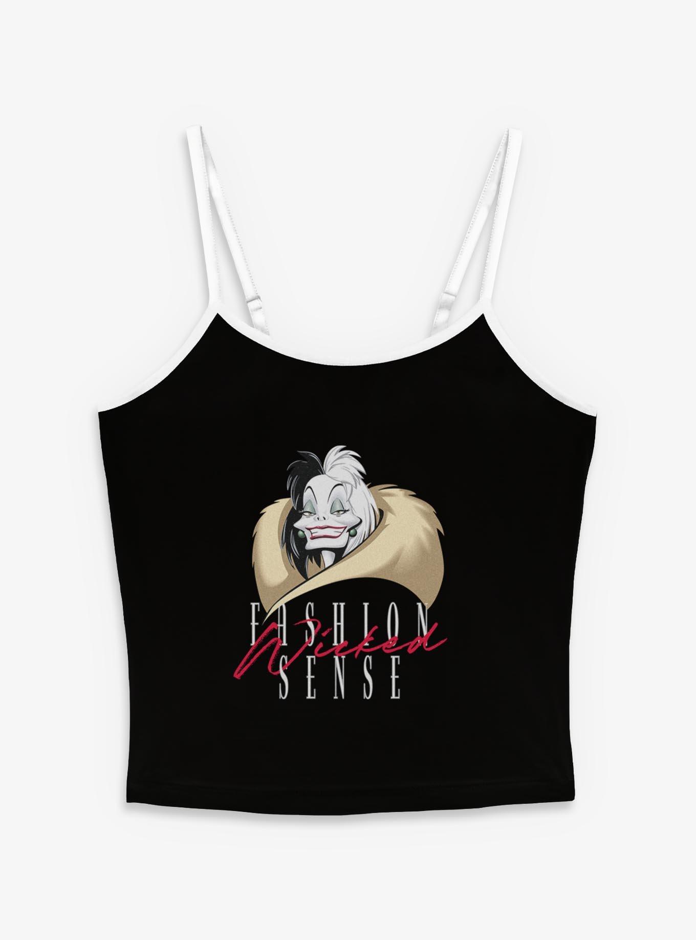 Disney Villains Cruella De Vil Fashion Wicked Sense Girls Cami, , hi-res