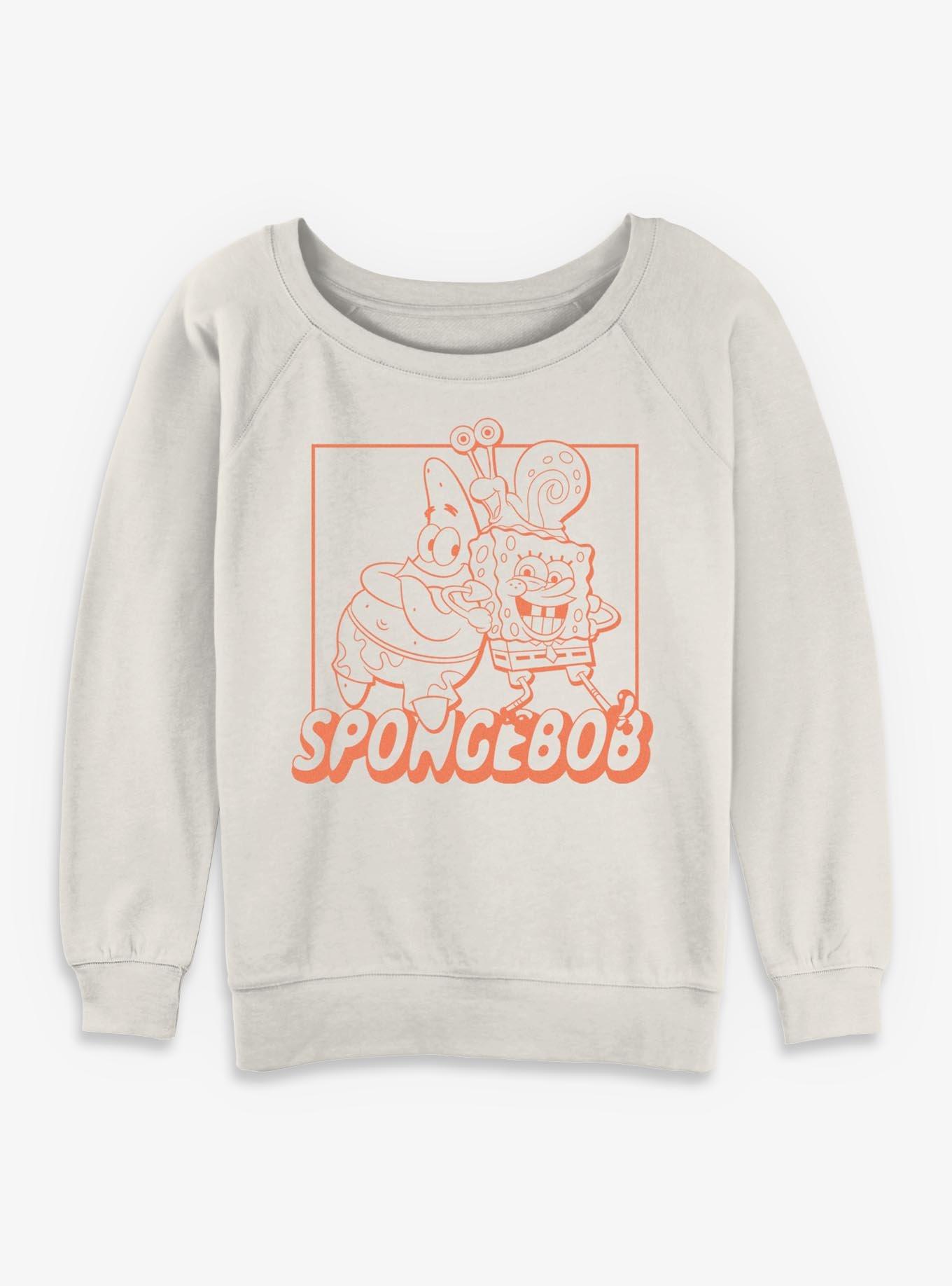 Spongebob Squarepants Always Together Girls Slouchy Sweatshirt, , hi-res