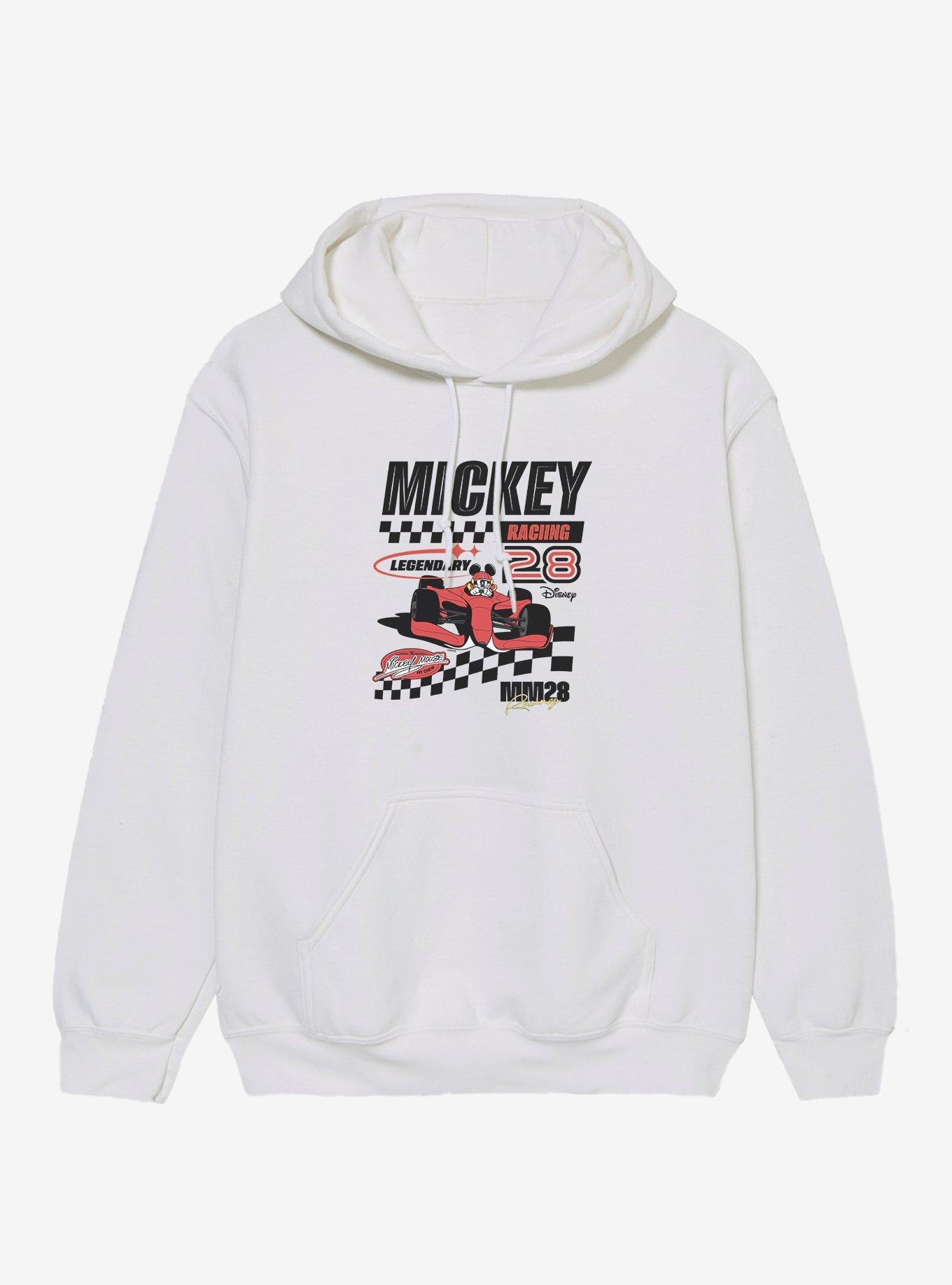 Disney Mickey Mouse Racing Legend 28 Checker Waves Hoodie, , hi-res