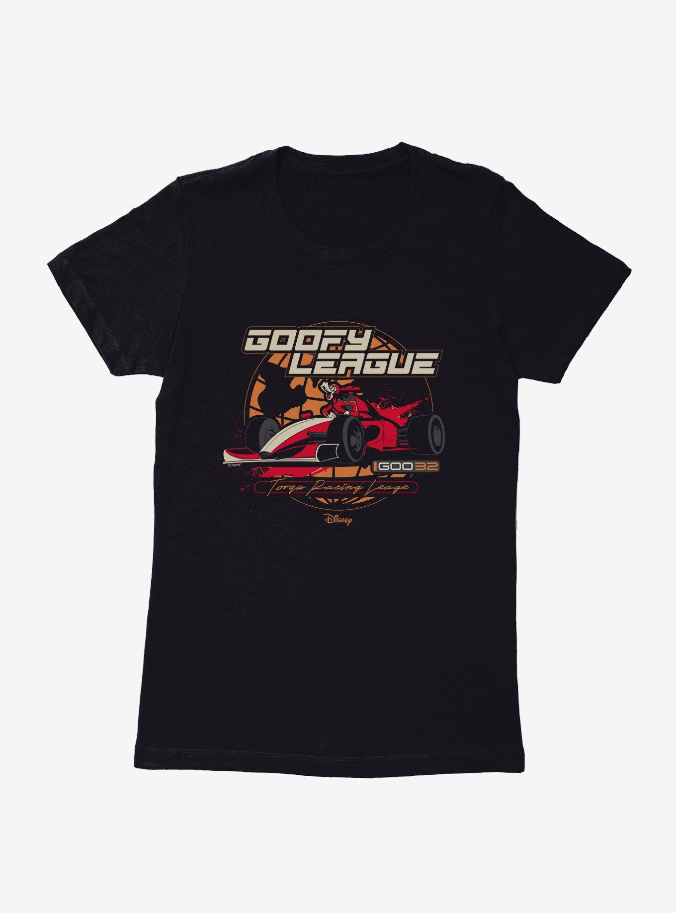 Disney Mickey Mouse Goofy League 32 Racing Womens T-Shirt, , hi-res