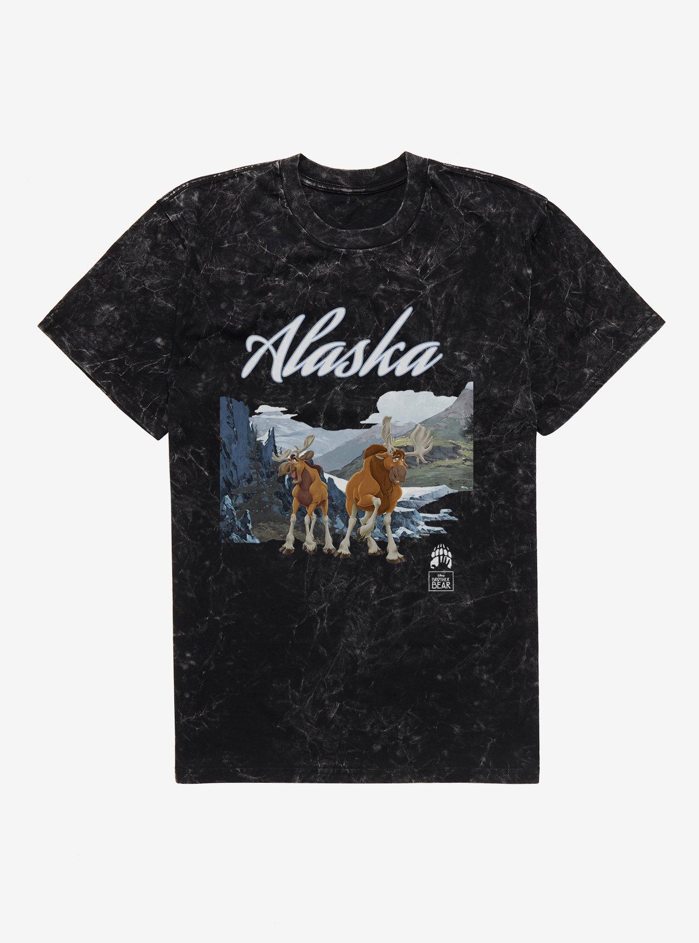 Disney Brother Bear Alaska Moose Rutt And Tuck Mineral Wash T-Shirt, , hi-res