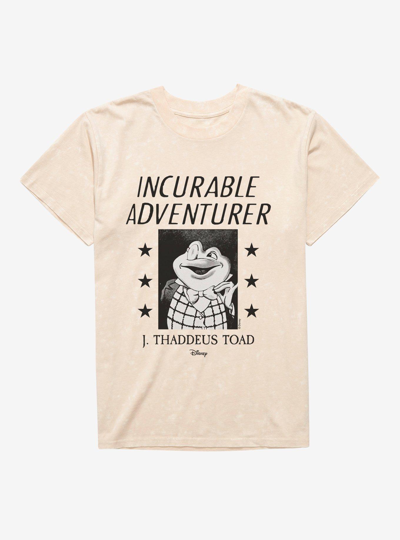 Disney Classics Incurable Adventurer Star Portrait Mineral Wash T-Shirt